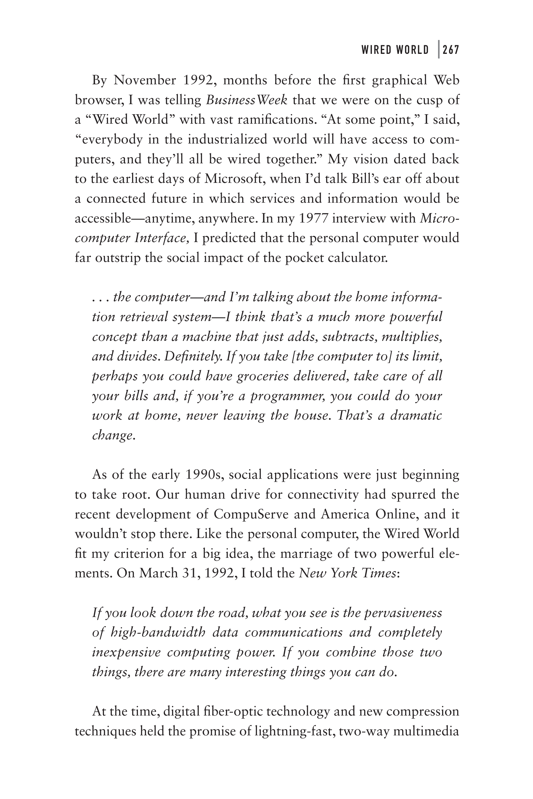 Microsoft Idea Man A Memoir by the Co-founder of Microsoft Biography — page 279