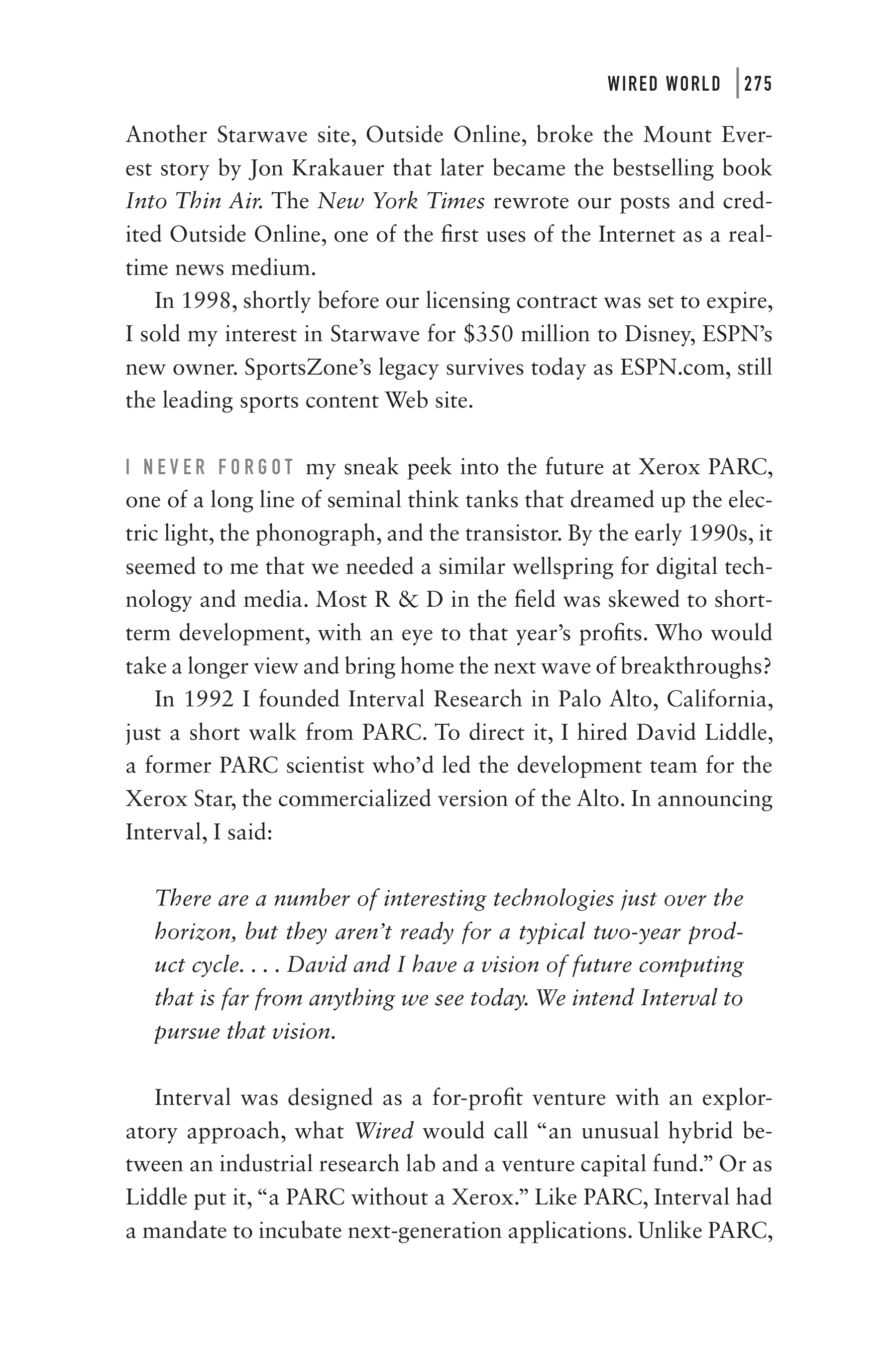 Microsoft Idea Man A Memoir by the Co-founder of Microsoft Biography — page 287