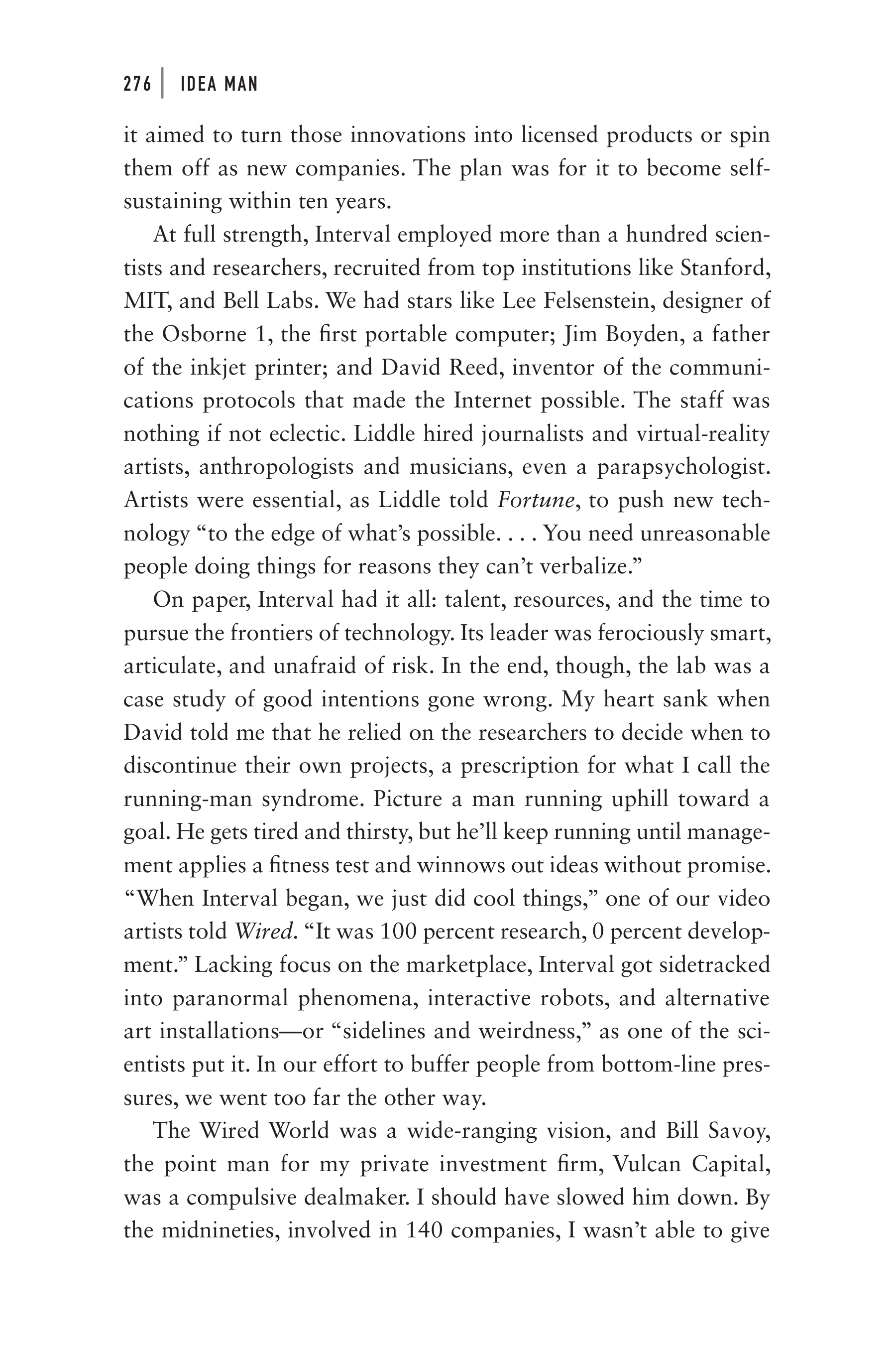 Microsoft Idea Man A Memoir by the Co-founder of Microsoft Biography — page 288