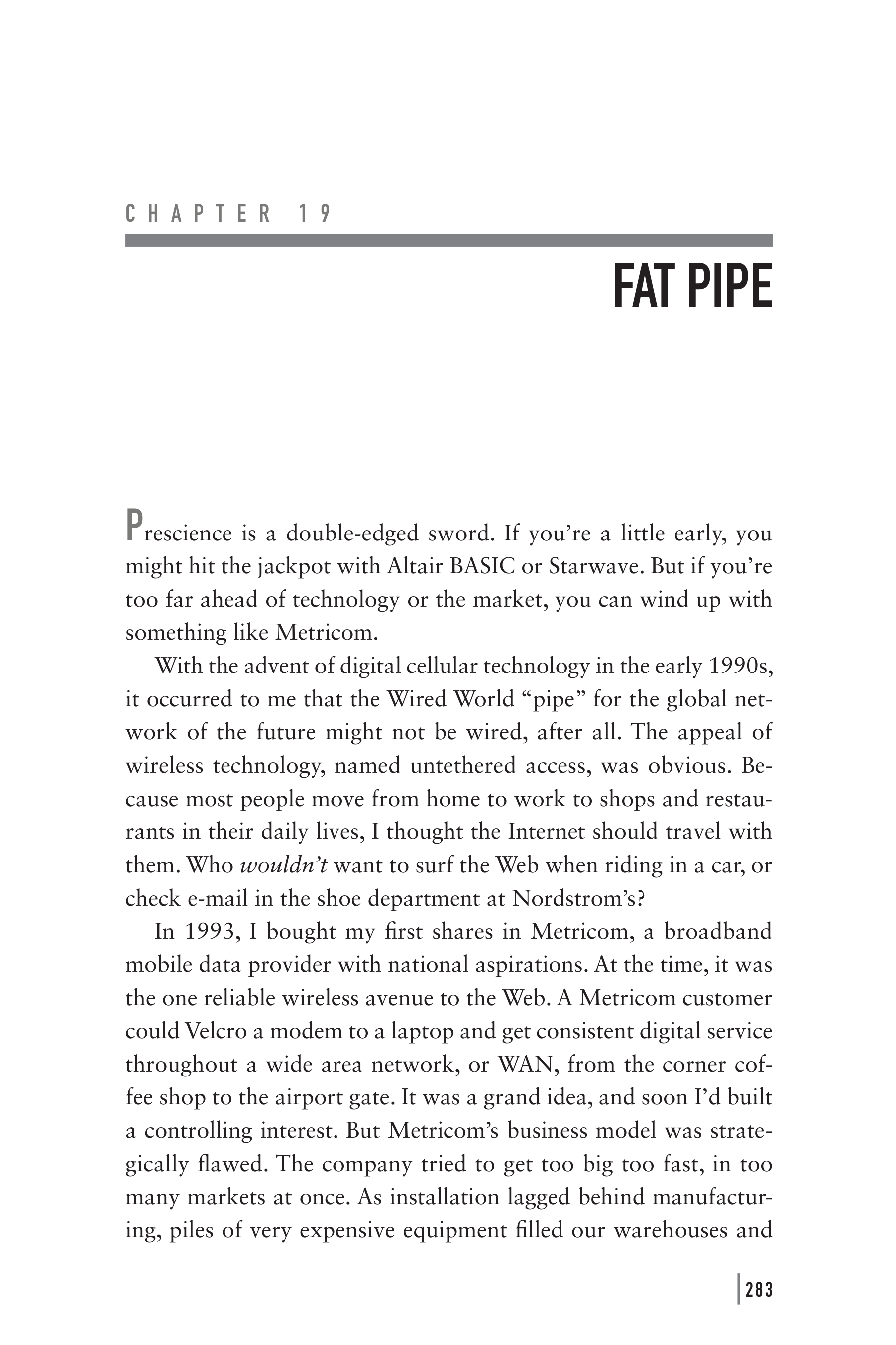 Microsoft Idea Man A Memoir by the Co-founder of Microsoft Biography — page 295