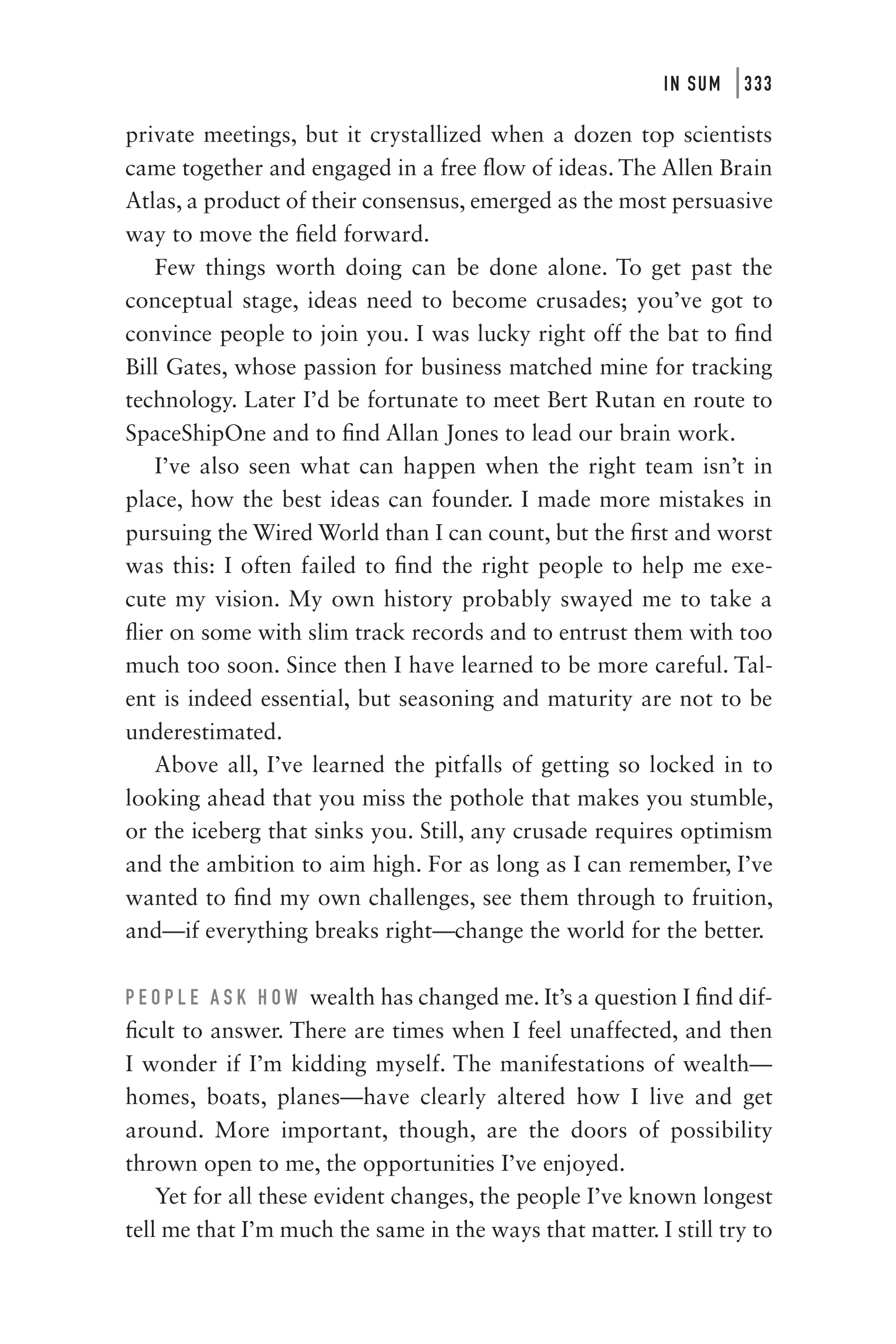 Microsoft Idea Man A Memoir by the Co-founder of Microsoft Biography — page 345