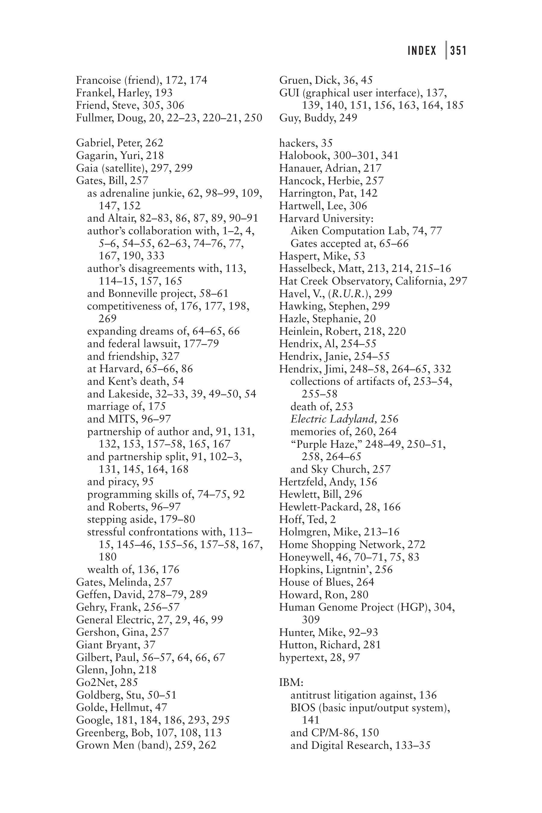 Microsoft Idea Man A Memoir by the Co-founder of Microsoft Biography — page 363