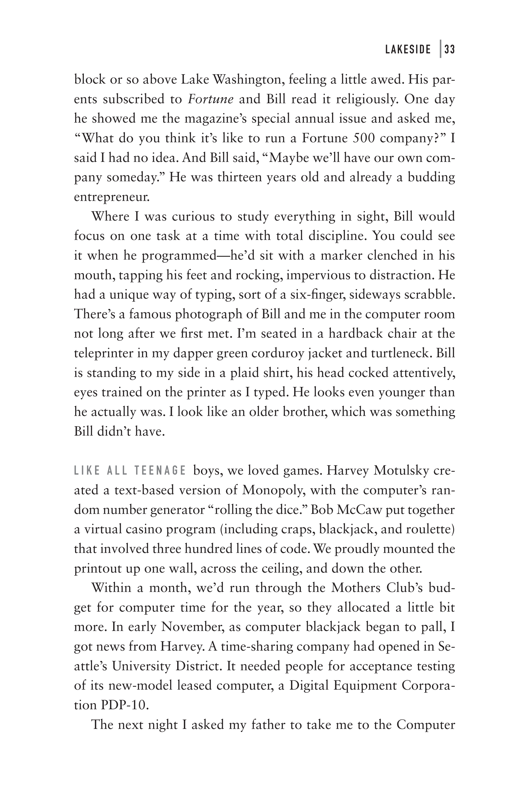 Microsoft Idea Man A Memoir by the Co-founder of Microsoft Biography — page 45
