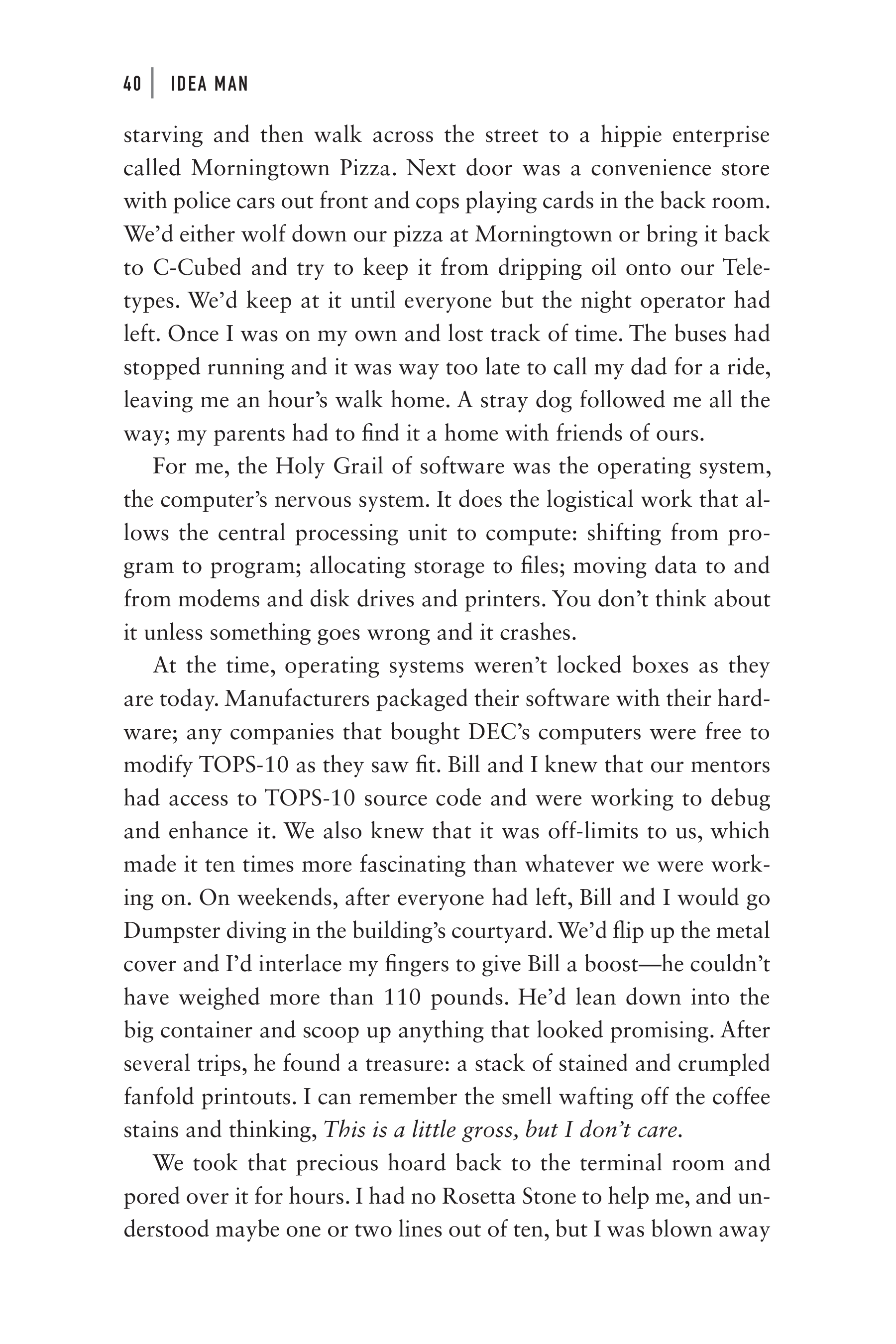 Microsoft Idea Man A Memoir by the Co-founder of Microsoft Biography — page 52