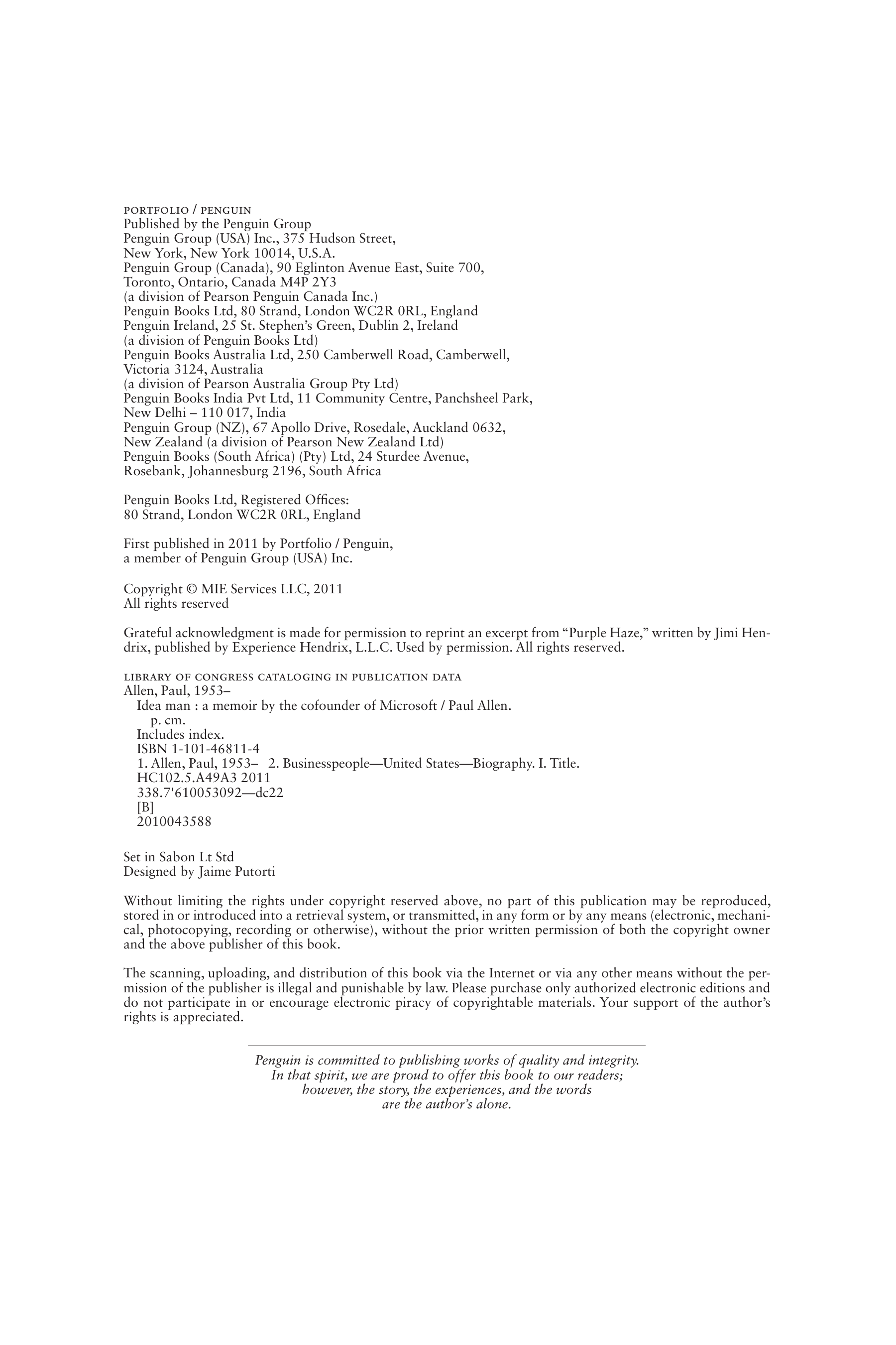 Microsoft Idea Man A Memoir by the Co-founder of Microsoft Biography — page 6
