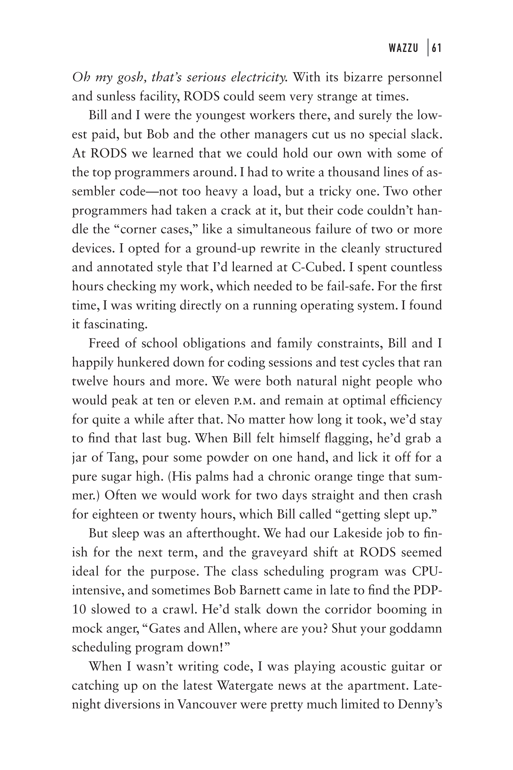 Microsoft Idea Man A Memoir by the Co-founder of Microsoft Biography — page 73