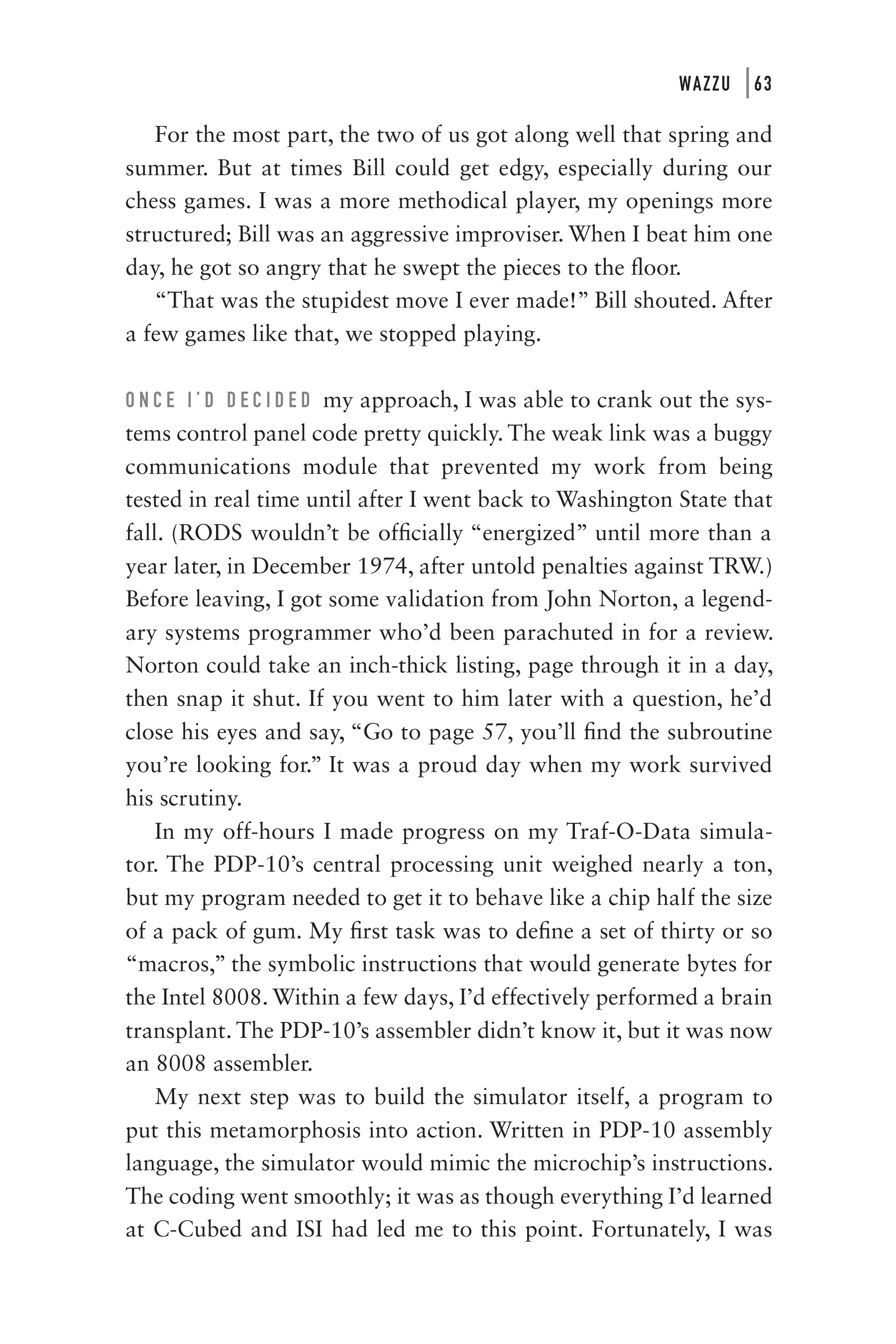 Microsoft Idea Man A Memoir by the Co-founder of Microsoft Biography — page 75
