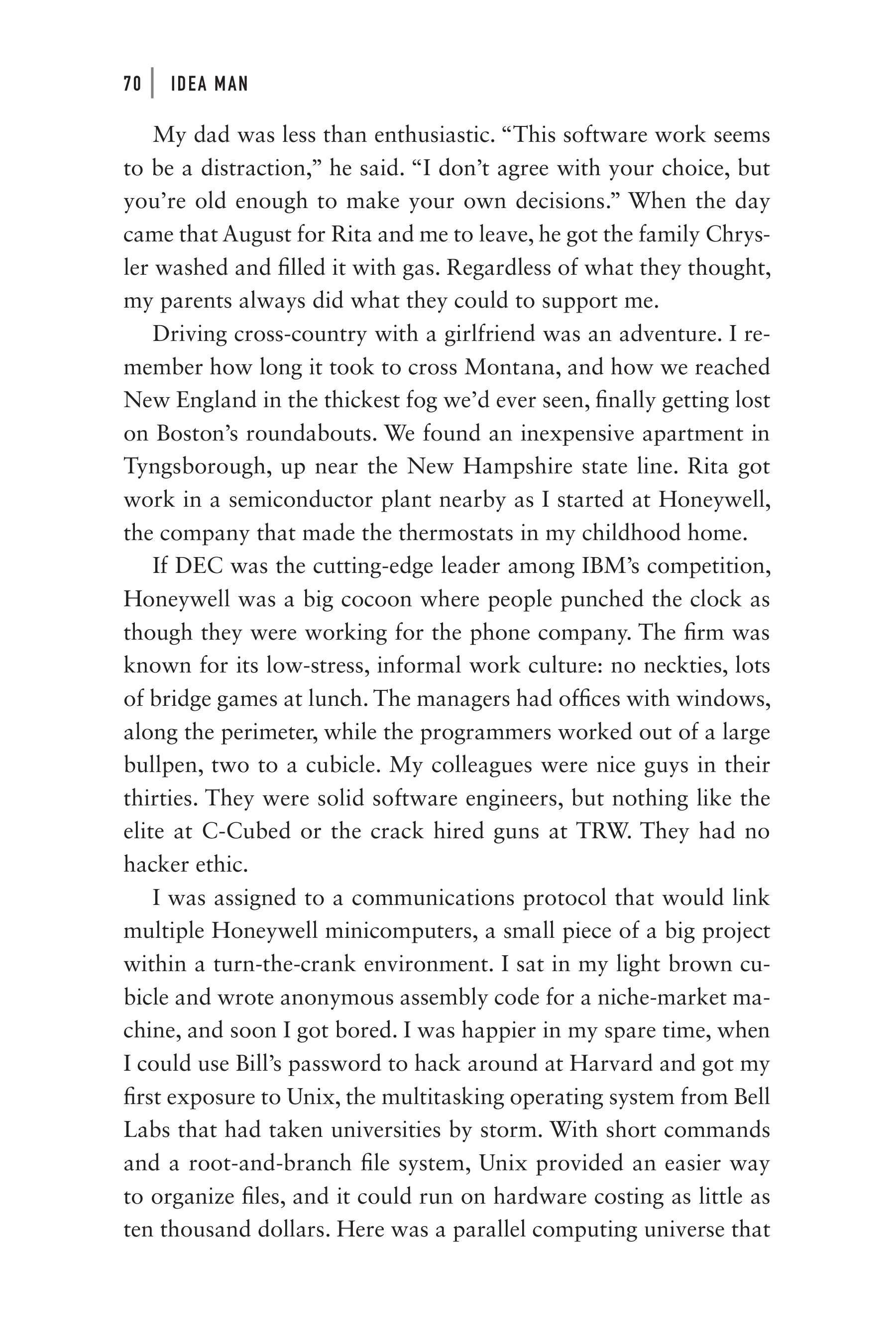 Microsoft Idea Man A Memoir by the Co-founder of Microsoft Biography — page 82