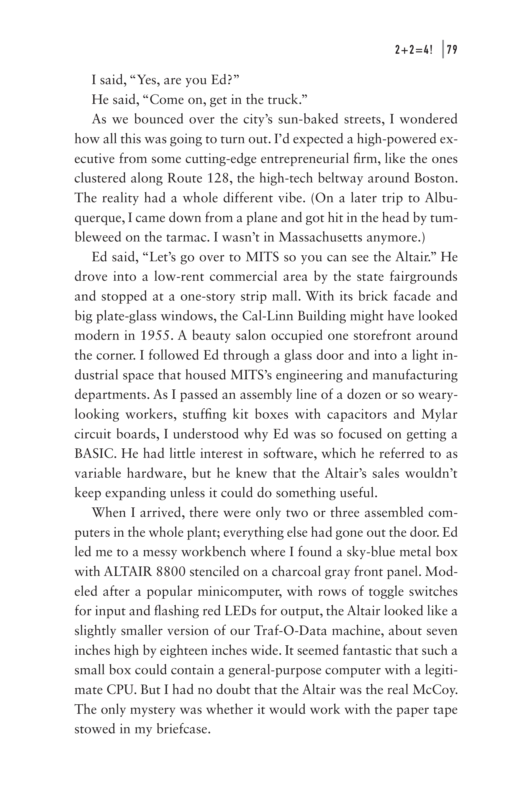 Microsoft Idea Man A Memoir by the Co-founder of Microsoft Biography — page 91