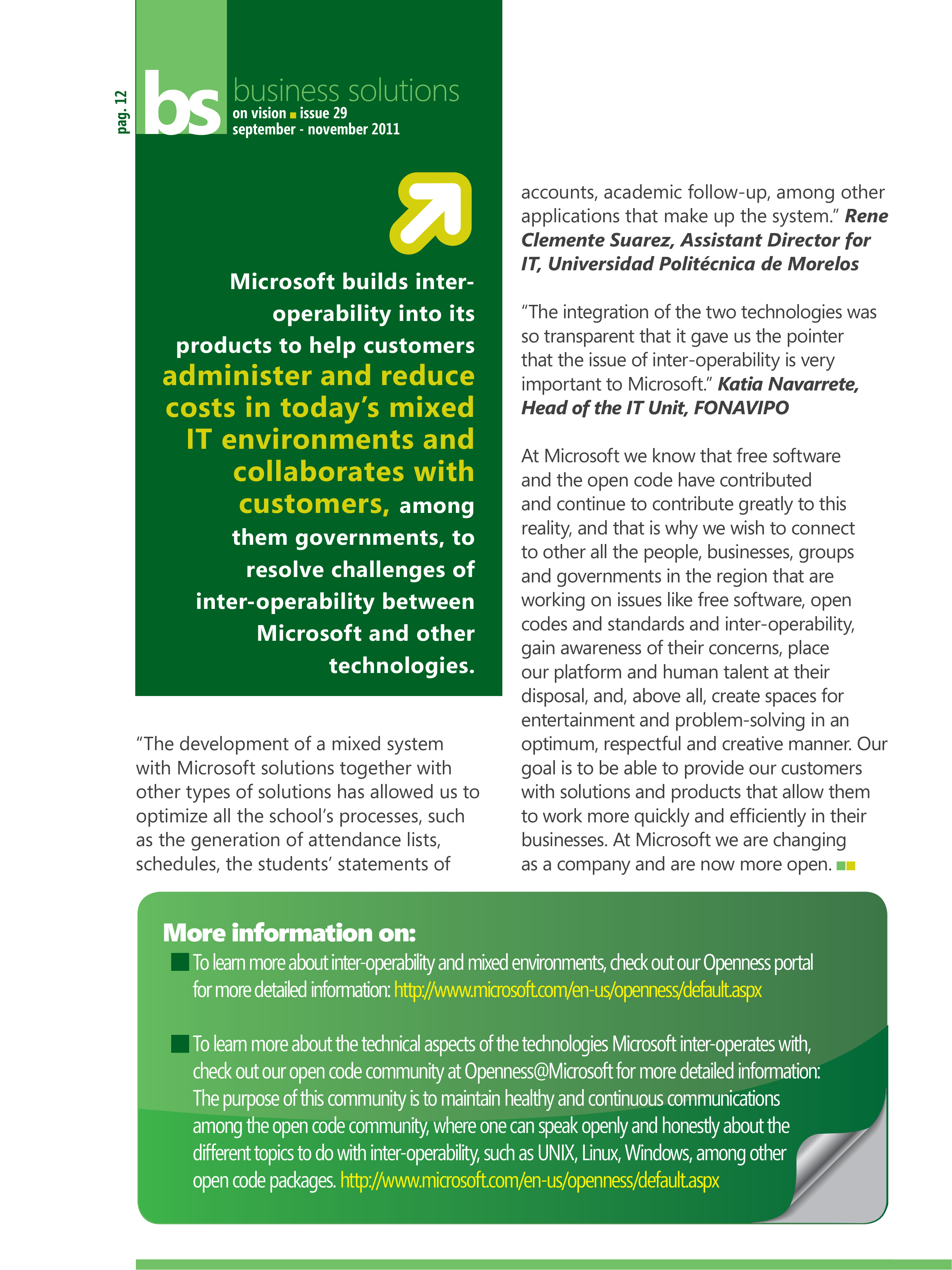 Microsoft Magazine — page 12