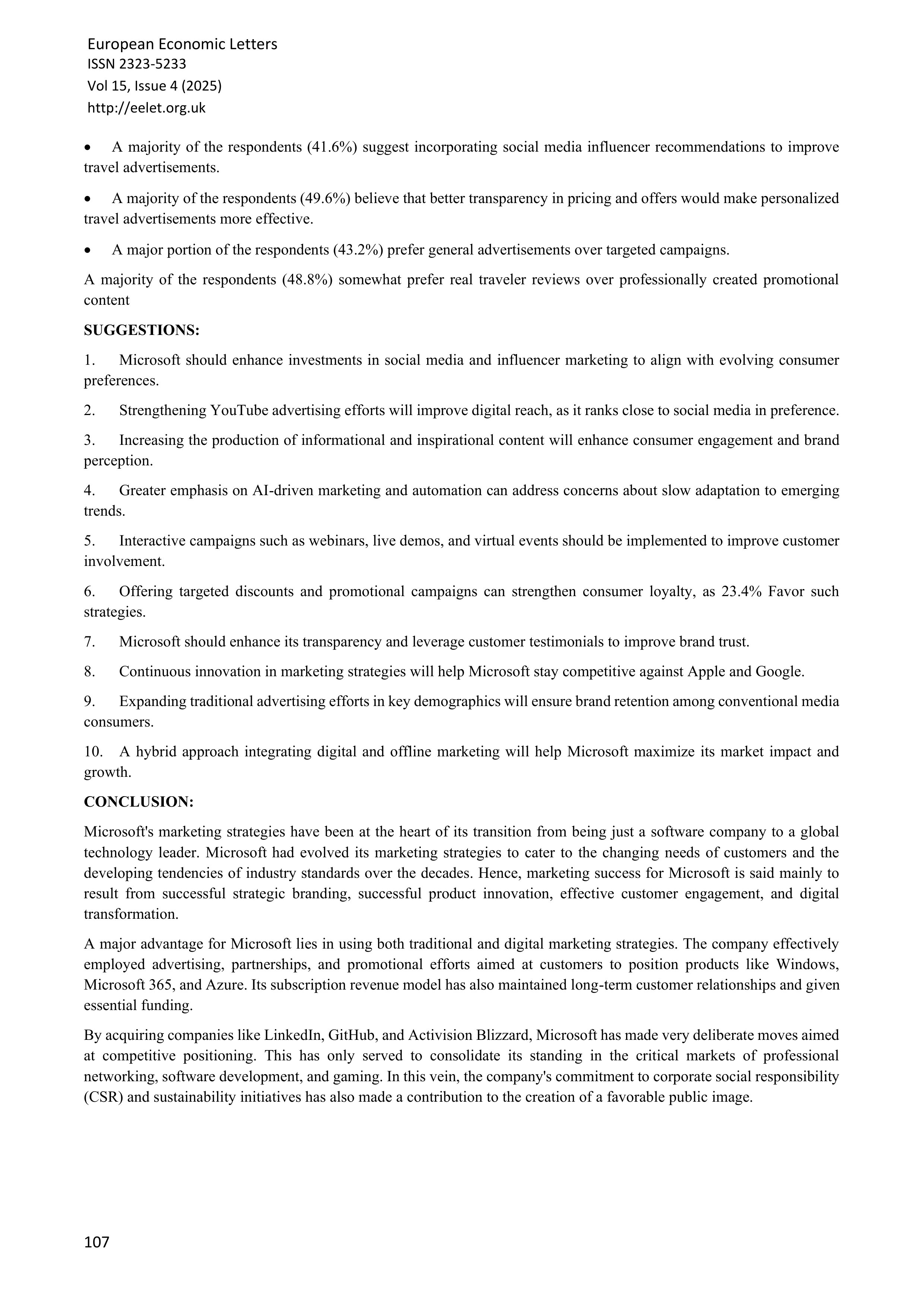 Microsoft Marketing Strategy — page 12