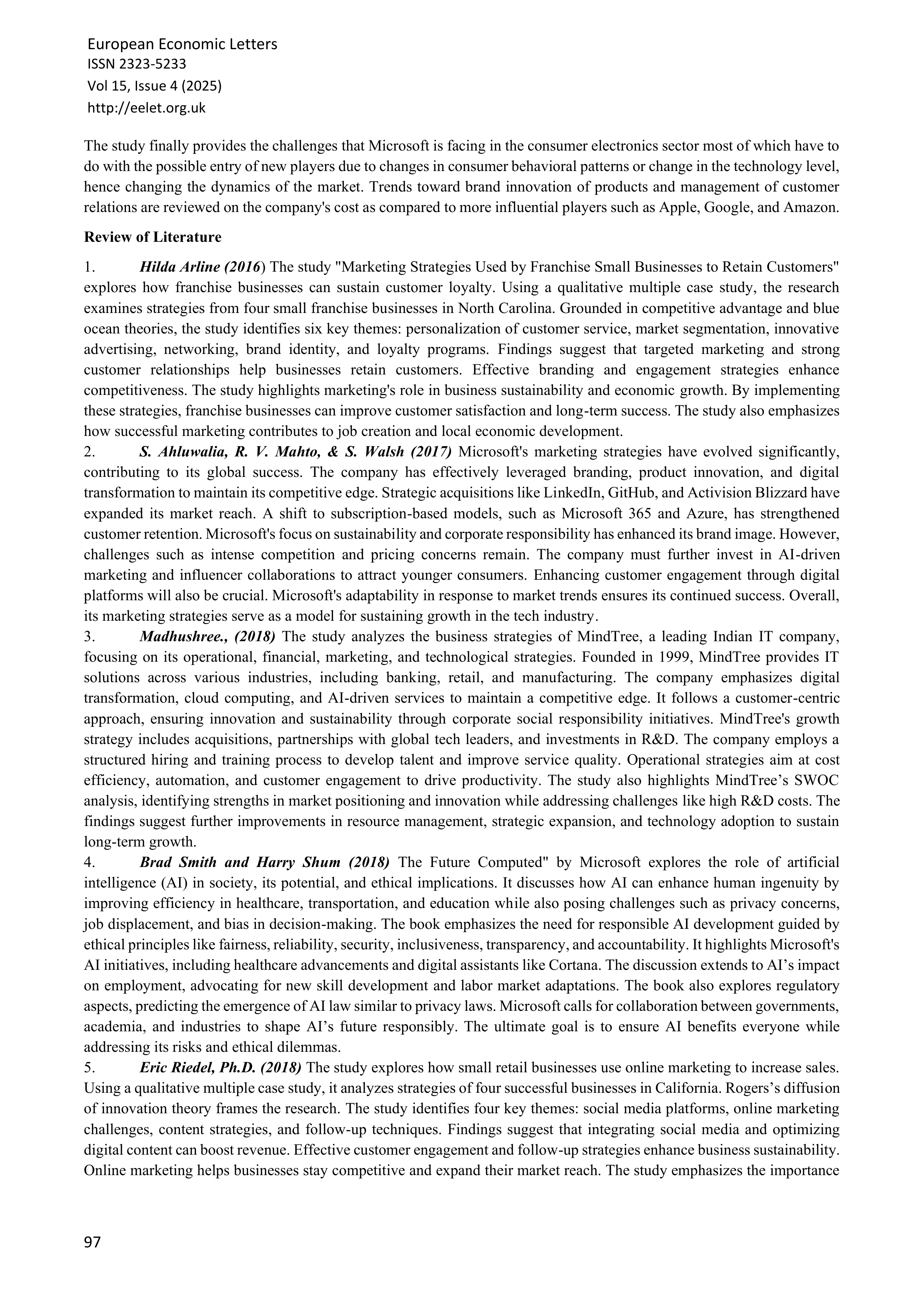 Microsoft Marketing Strategy — page 2