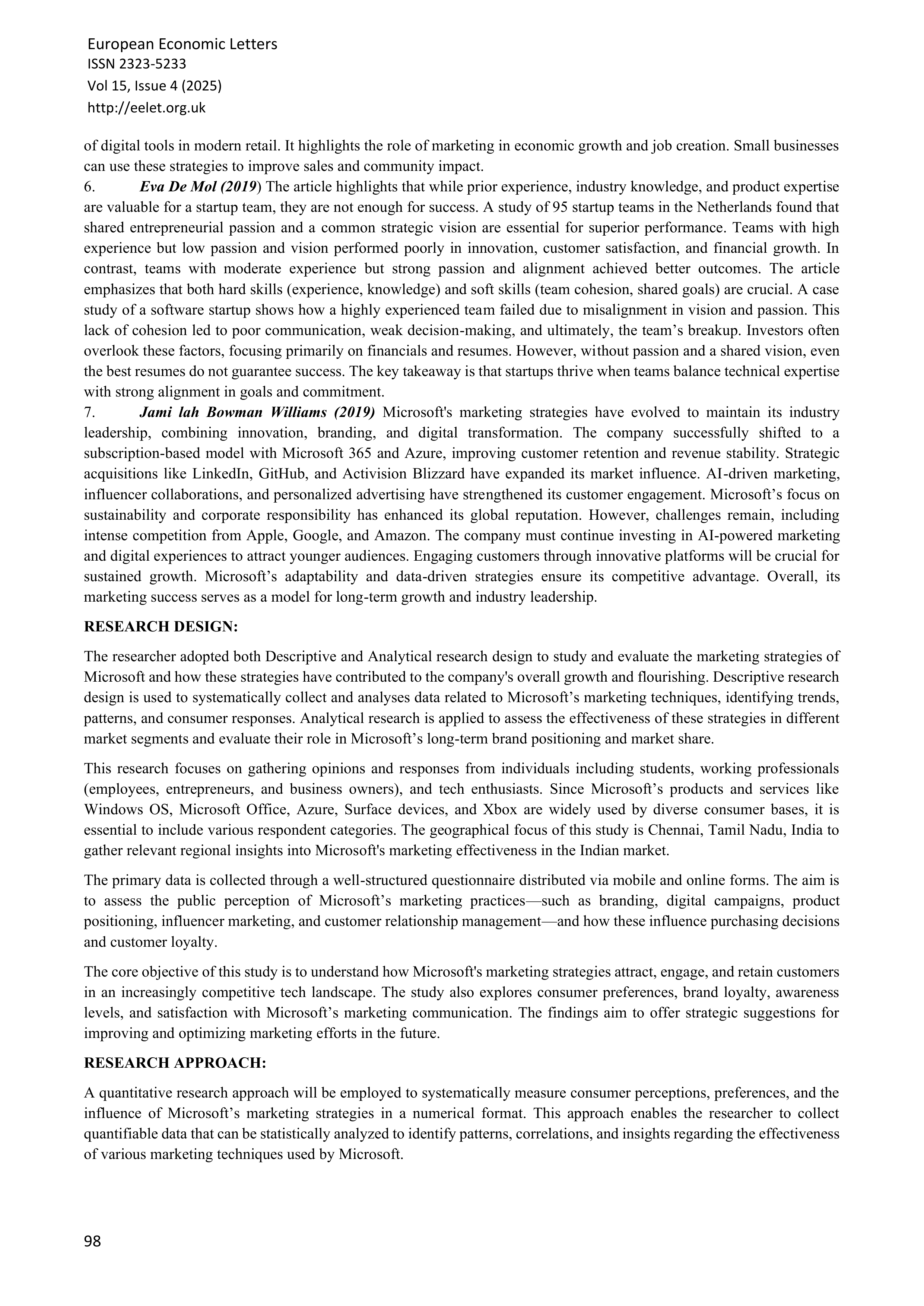 Microsoft Marketing Strategy — page 3