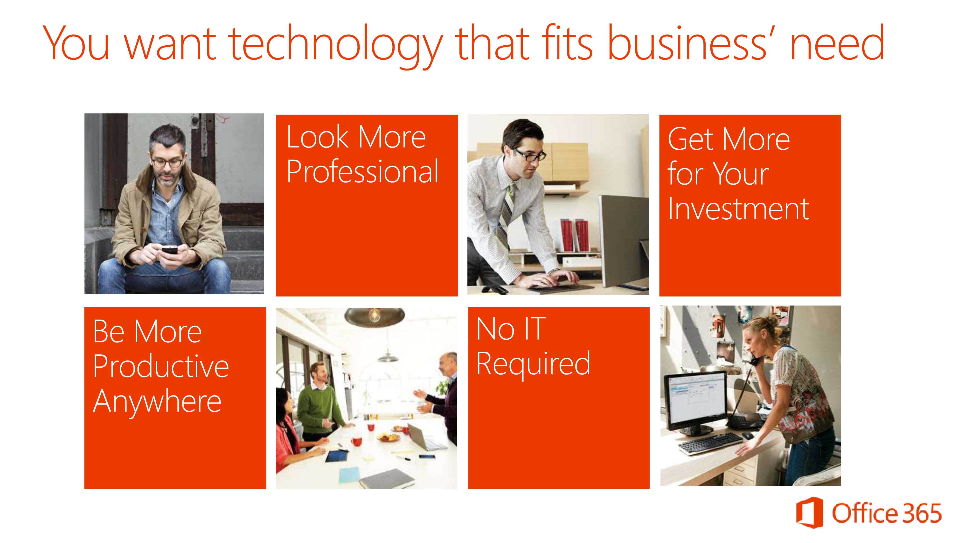 Microsoft Office 365 Sales Pitch Presentation — page 3