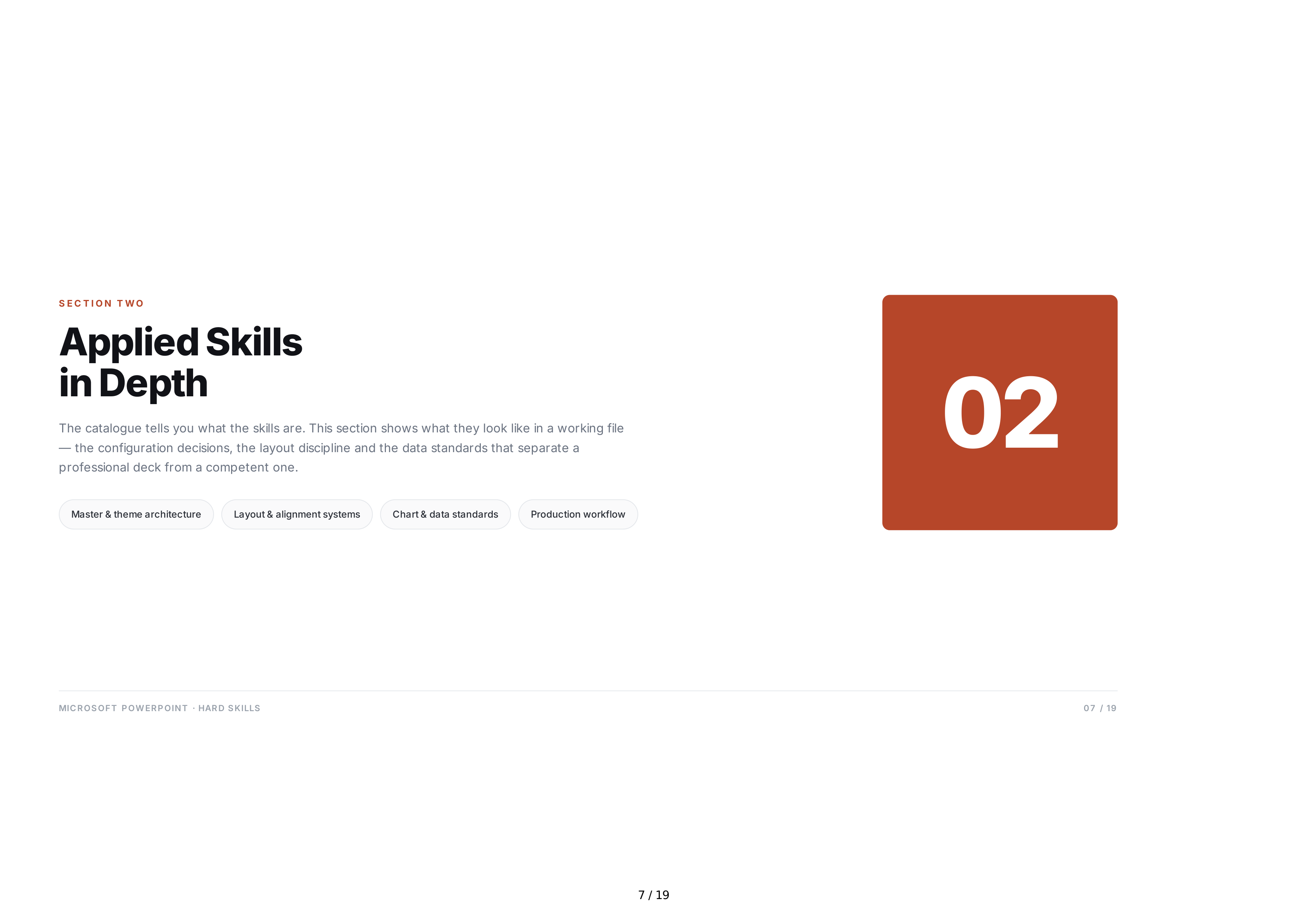Microsoft PowerPoint Hard Skills — page 7