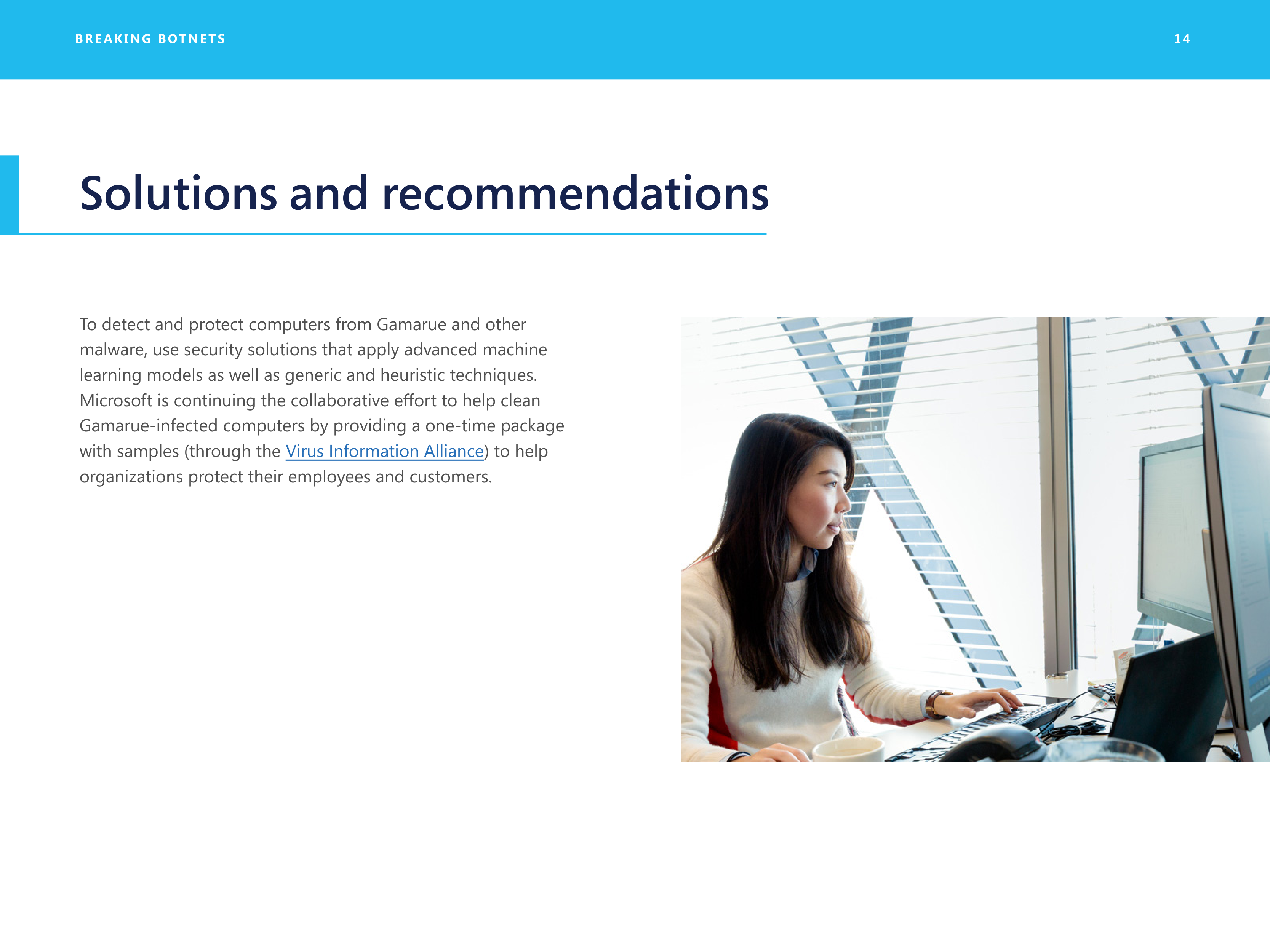 Microsoft Security Intelligence Report — page 14