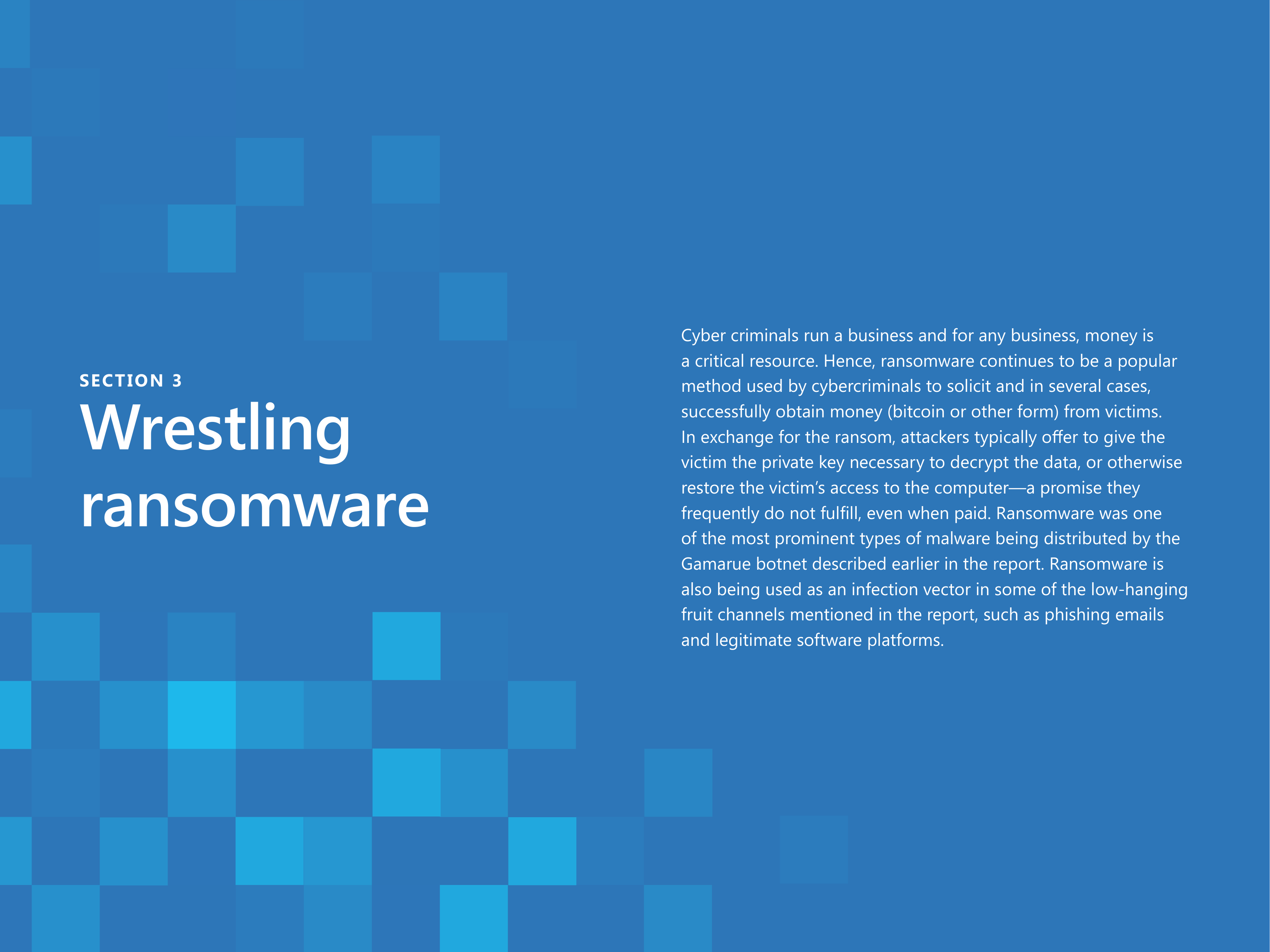 Microsoft Security Intelligence Report — page 29