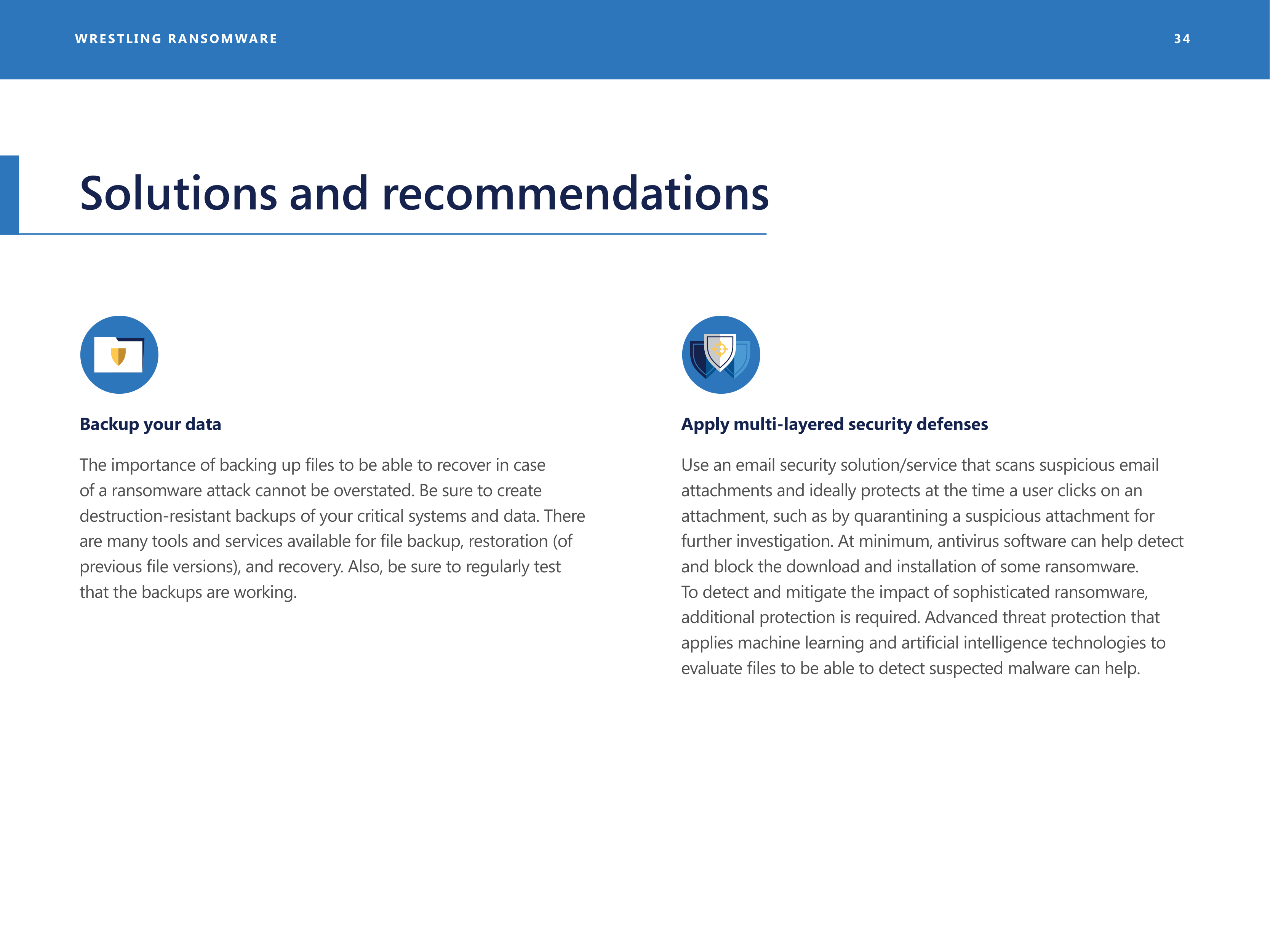 Microsoft Security Intelligence Report — page 34