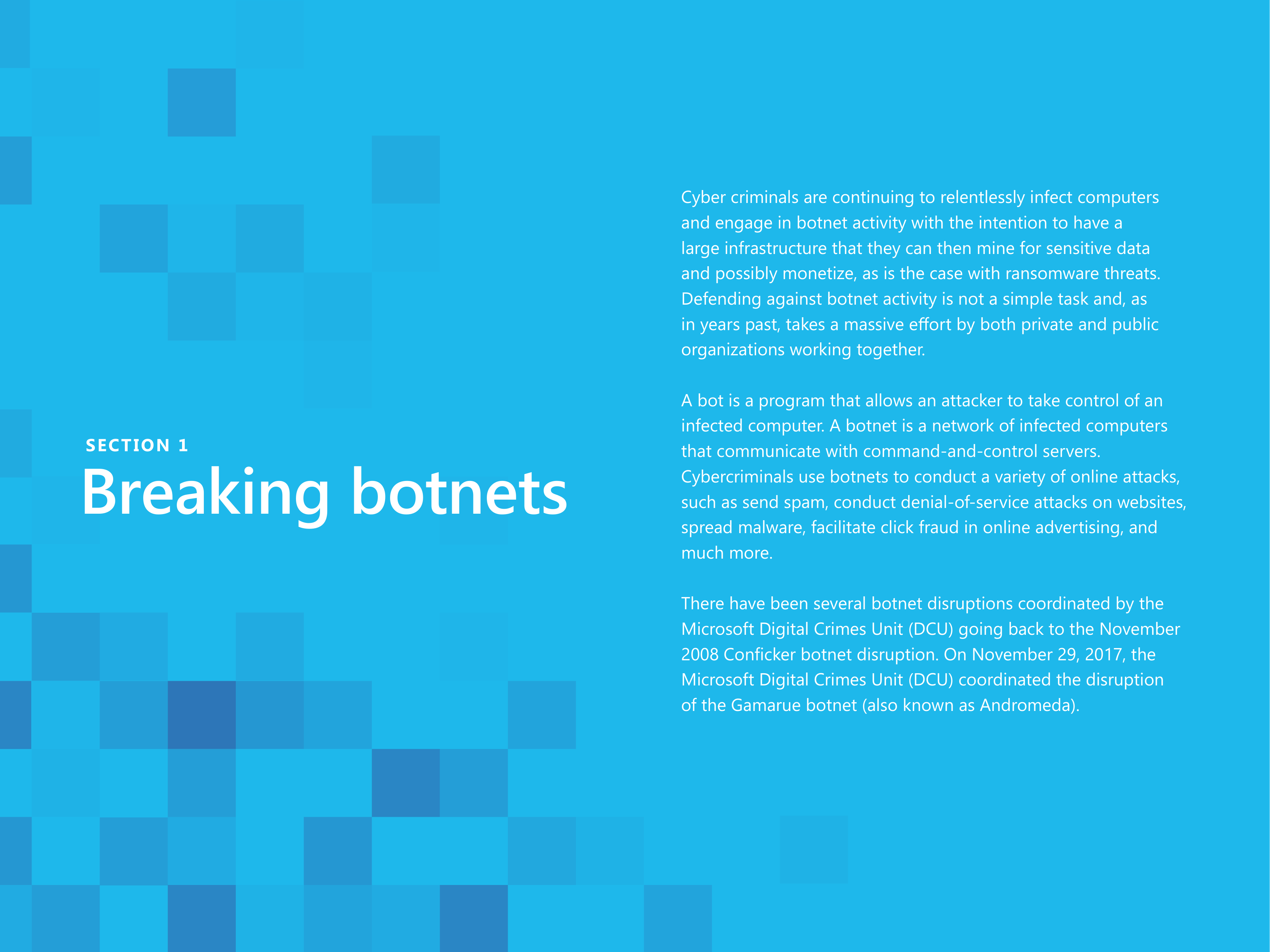 Microsoft Security Intelligence Report — page 5