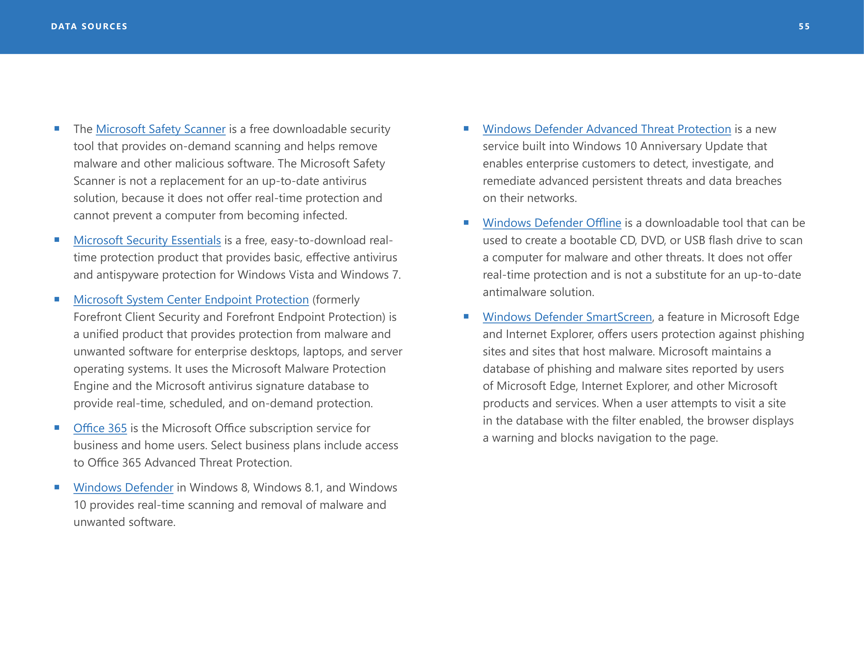 Microsoft Security Intelligence Report — page 55