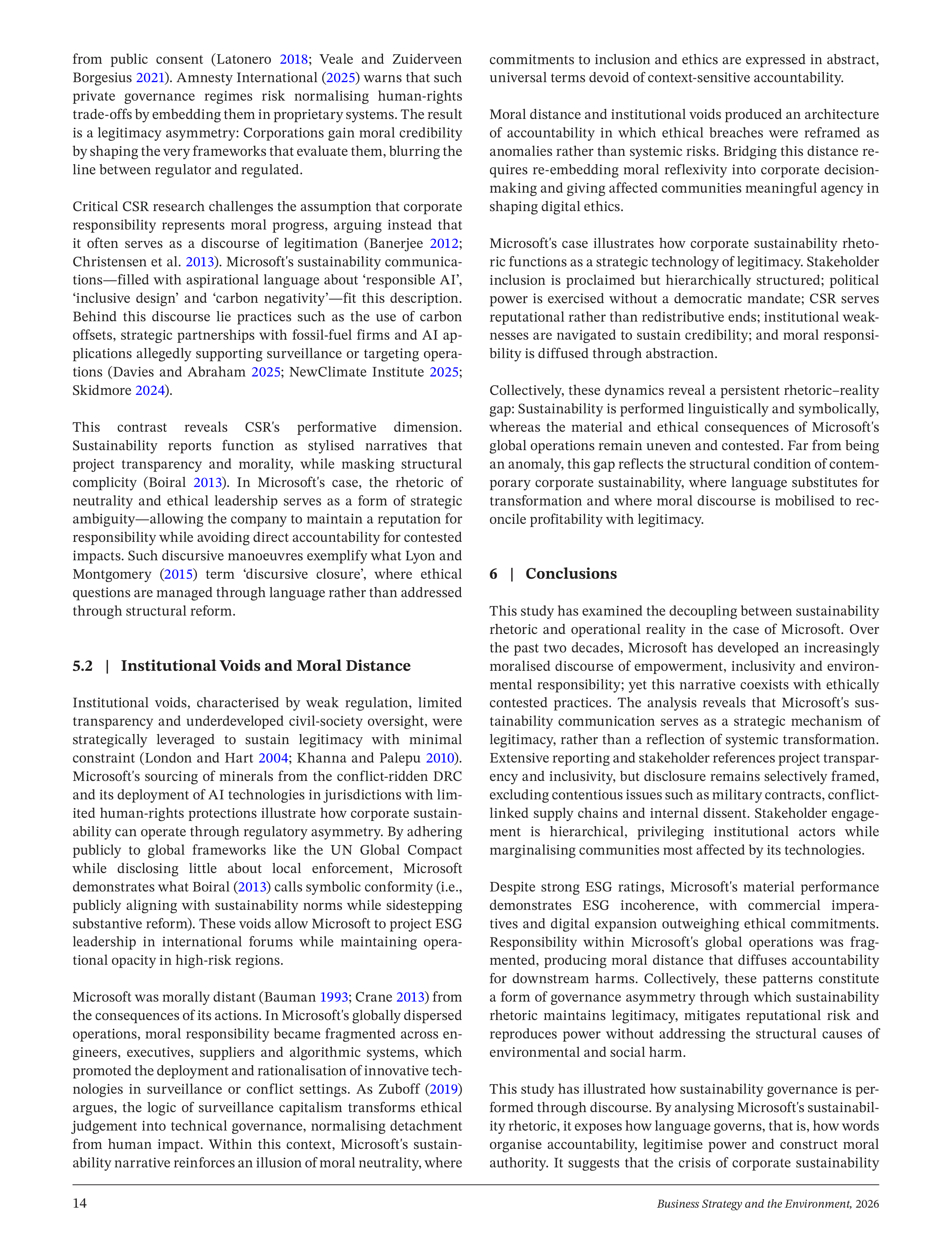 Microsoft Sustainability Report — page 14