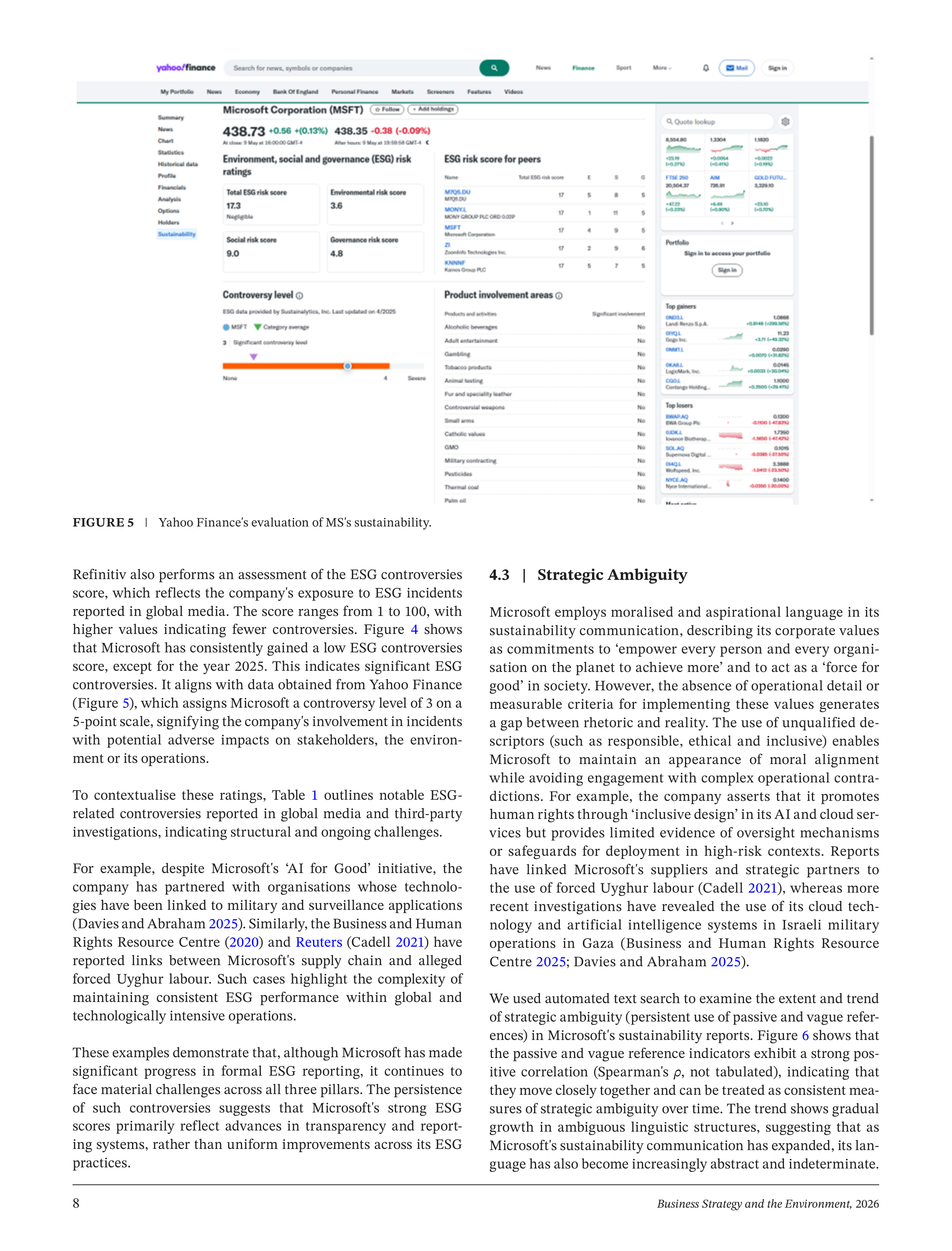 Microsoft Sustainability Report — page 8