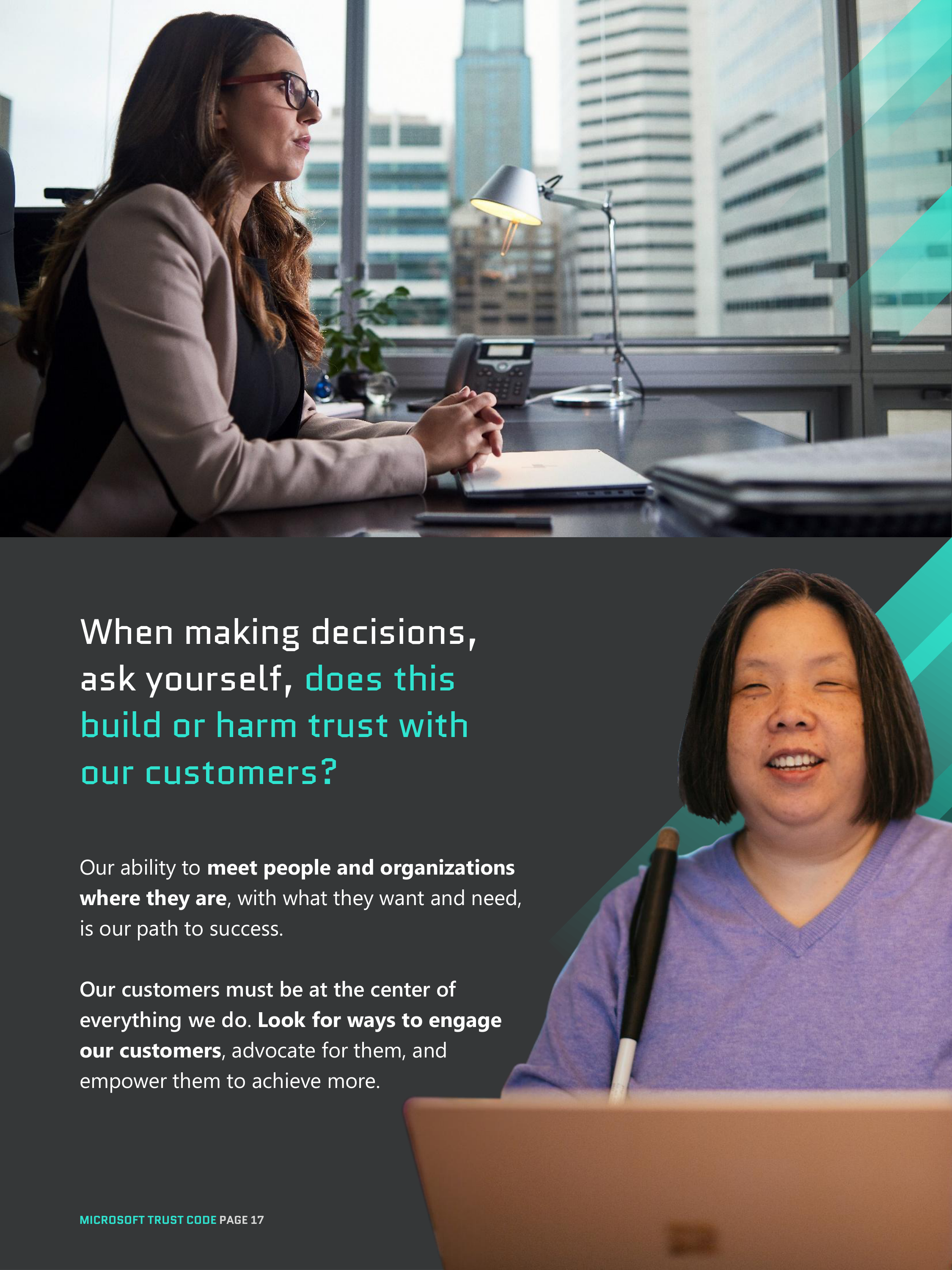Microsoft Trust Code (Standards of Business Conduct) Handbook — page 17