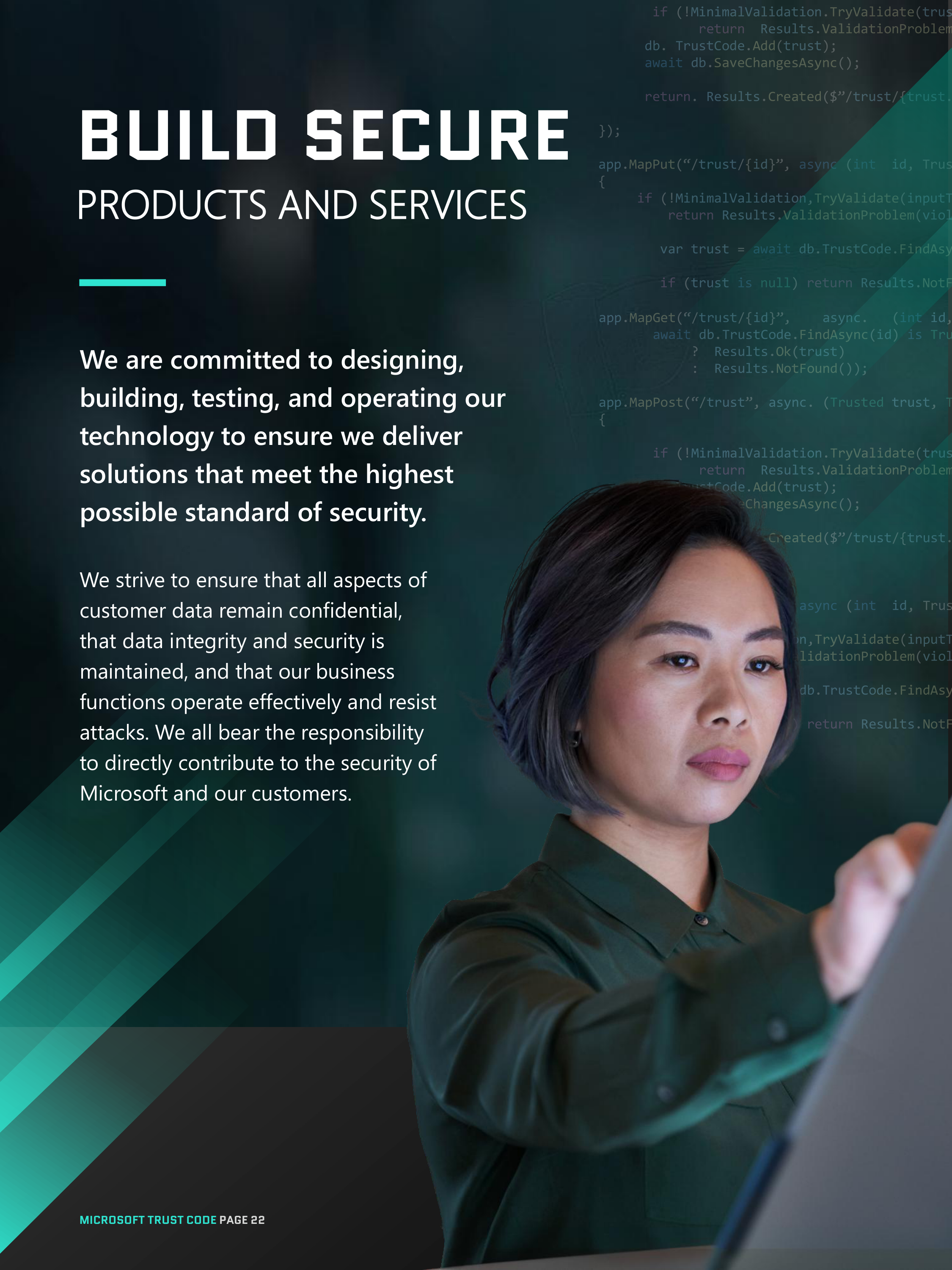 Microsoft Trust Code (Standards of Business Conduct) Handbook — page 22