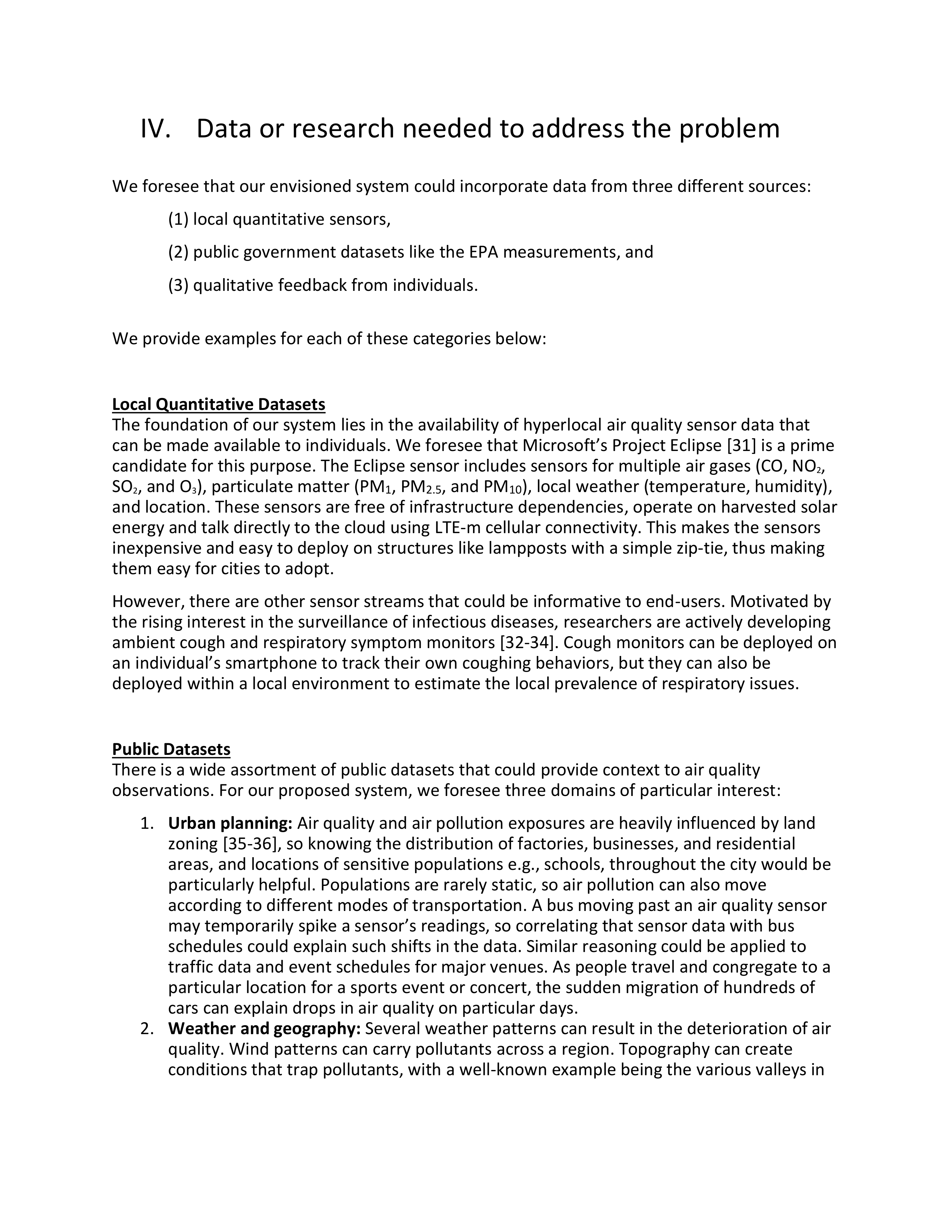 Microsoft Urban Public Health Problem Statement — page 9
