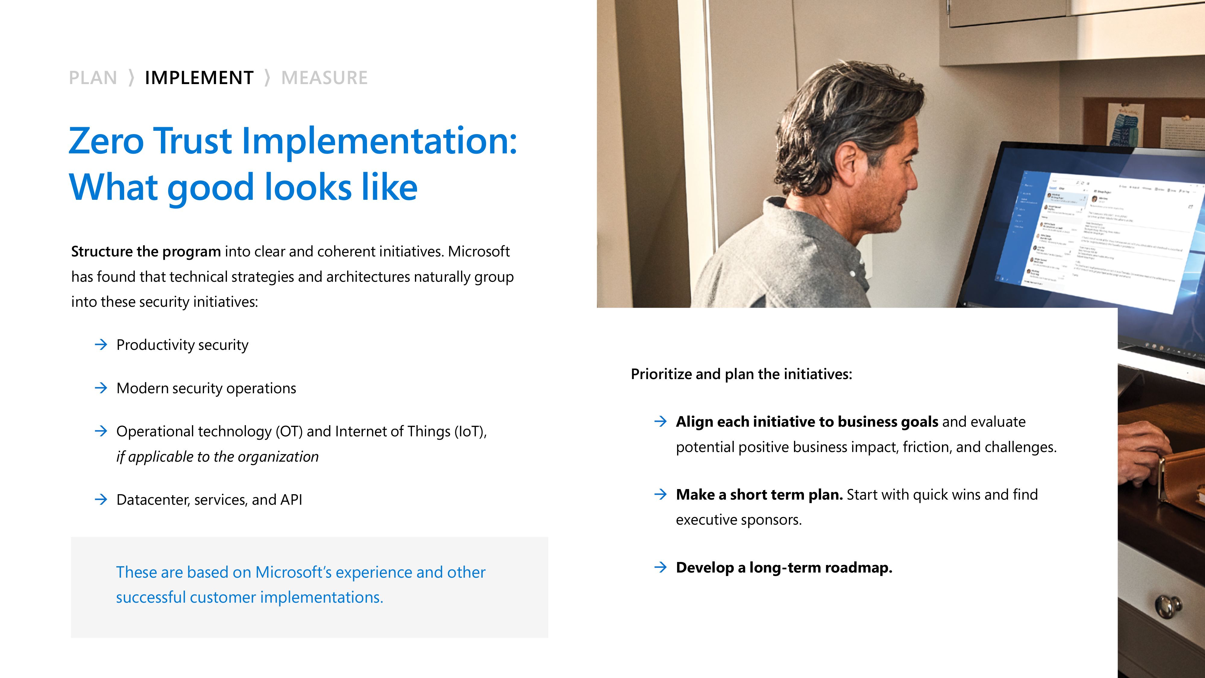 Microsoft Zero Trust Business Plan — page 10