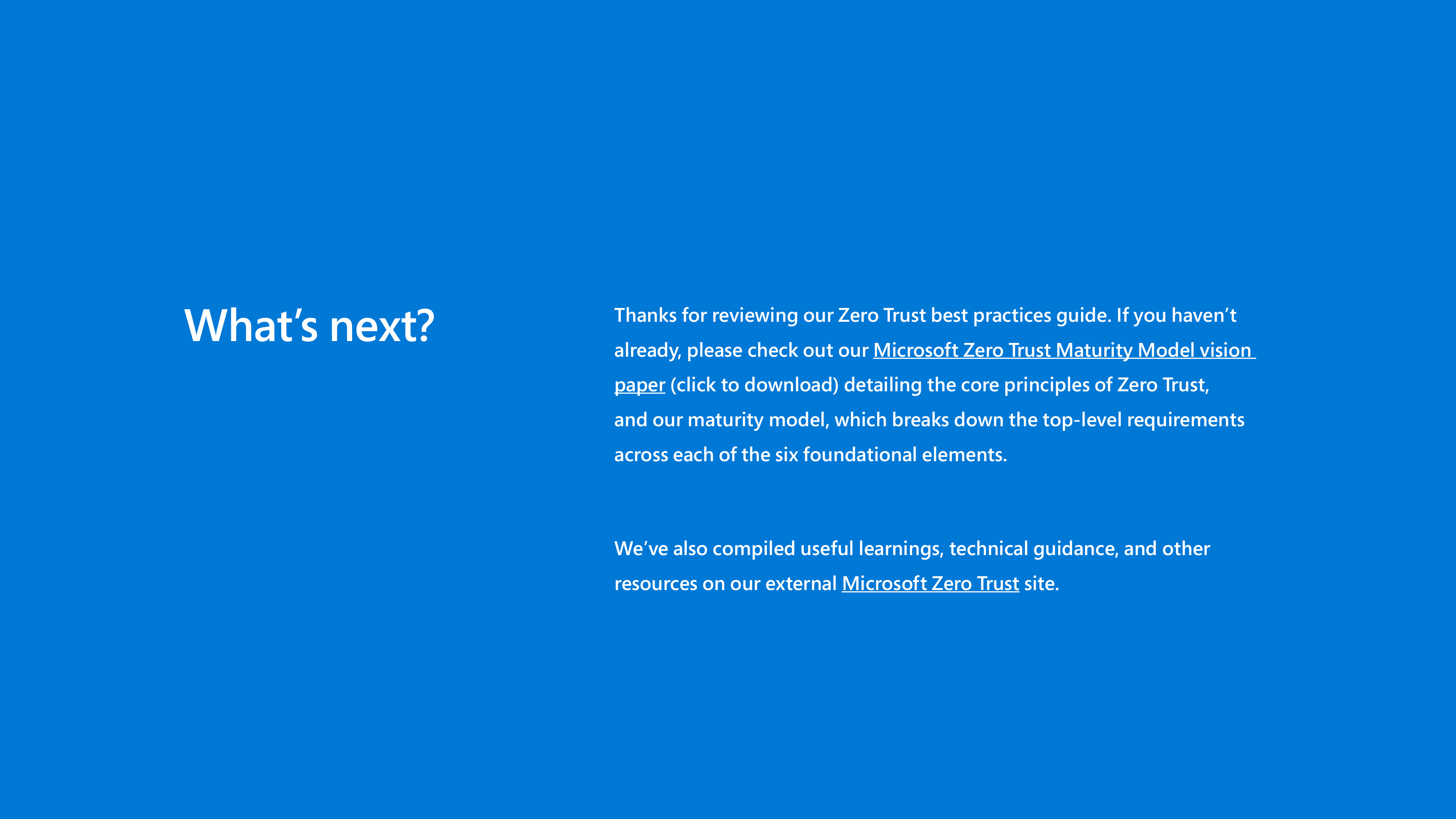 Microsoft Zero Trust Business Plan — page 16