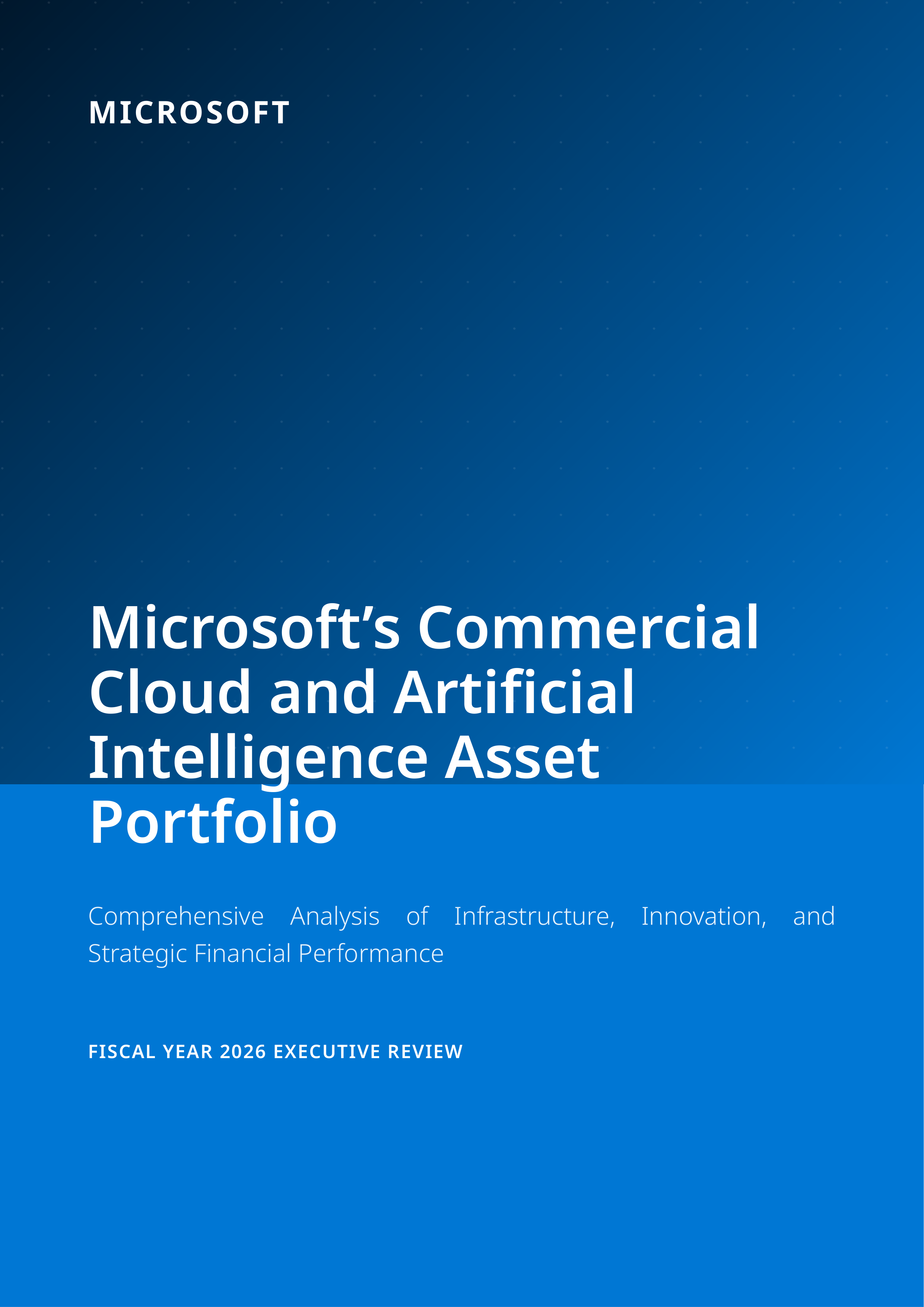 Microsoft’s Commercial Cloud and Artificial Intelligence Asset Portfolio — page 1