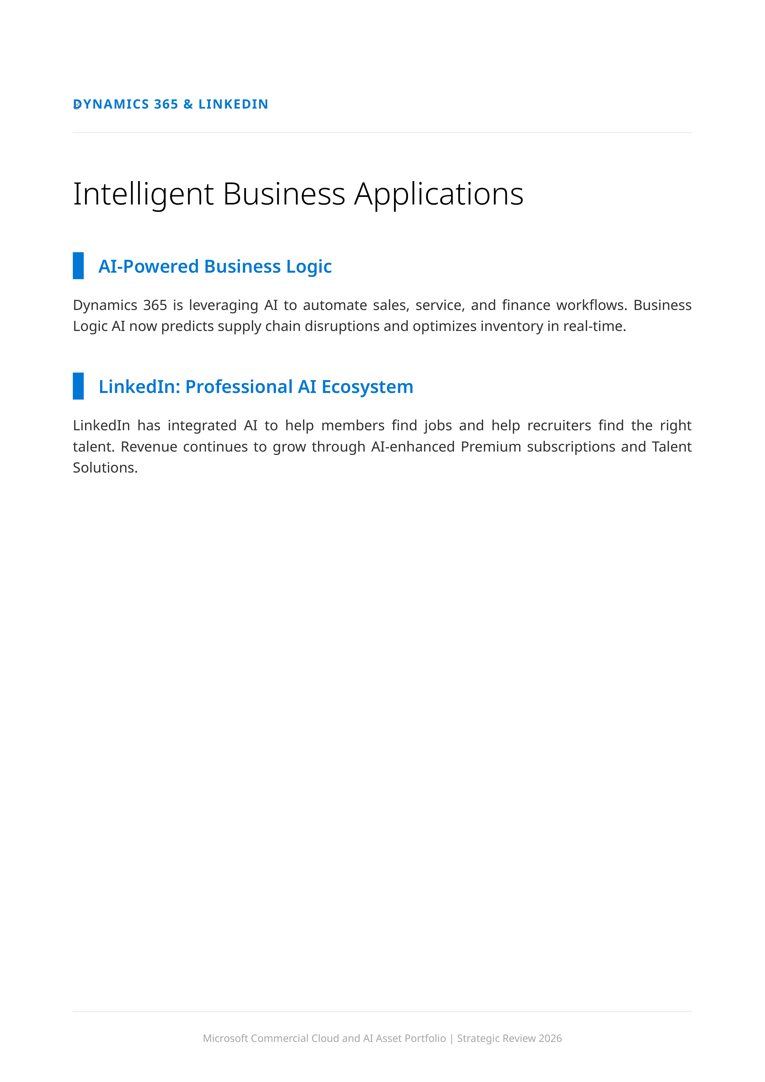 Microsoft’s Commercial Cloud and Artificial Intelligence Asset Portfolio — page 8