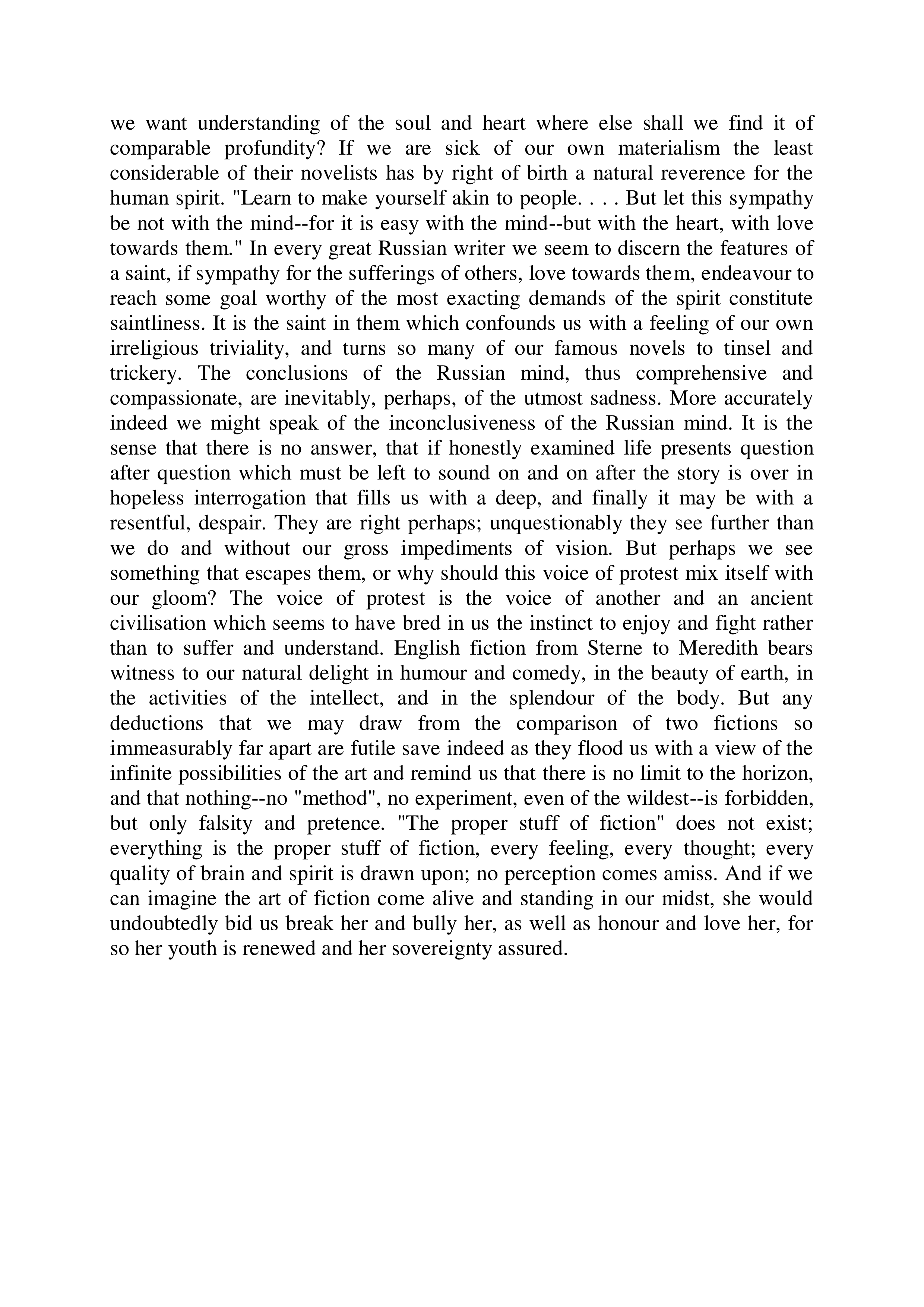 Modern Fiction Essay — page 6