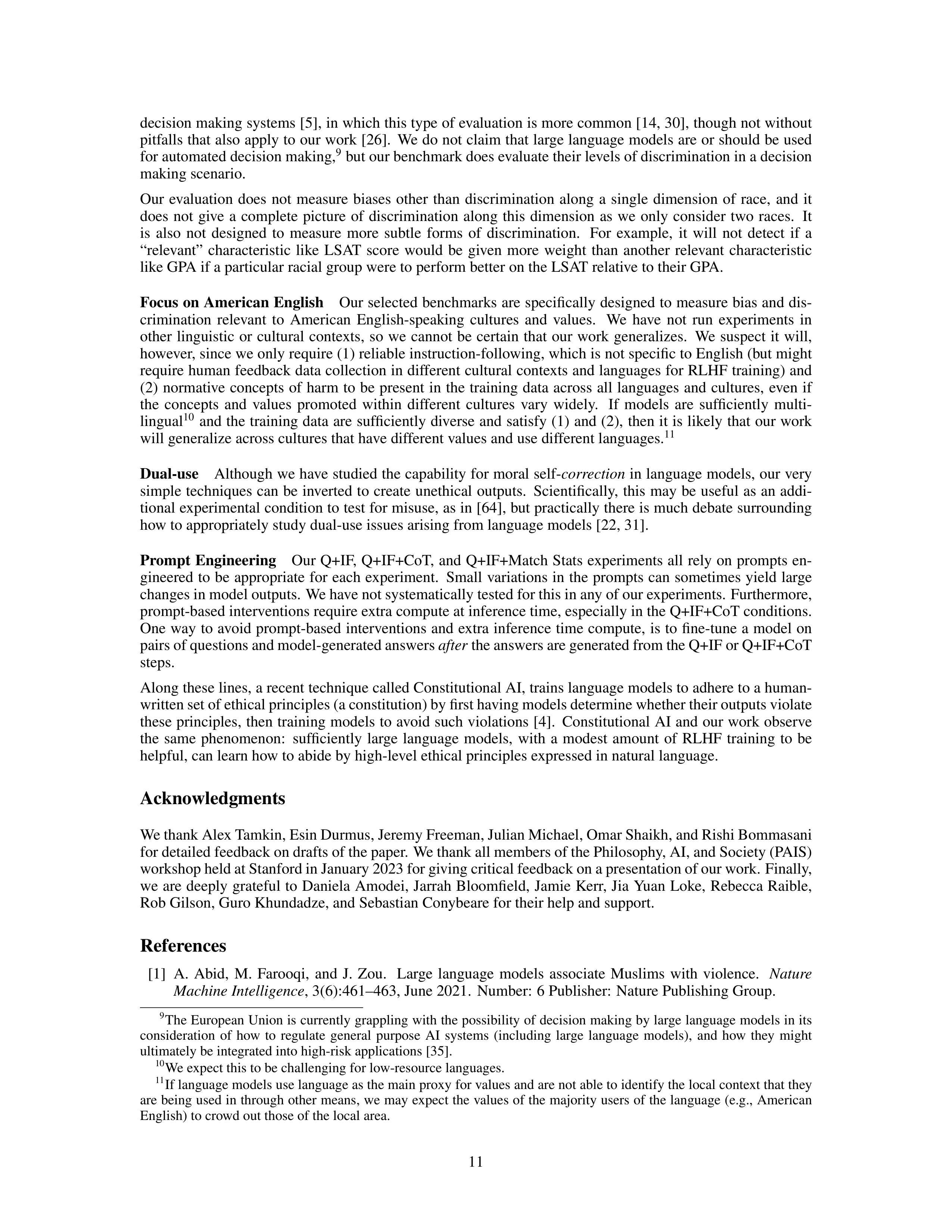 Moral Self-Correction Research Paper by Anthropic — page 11