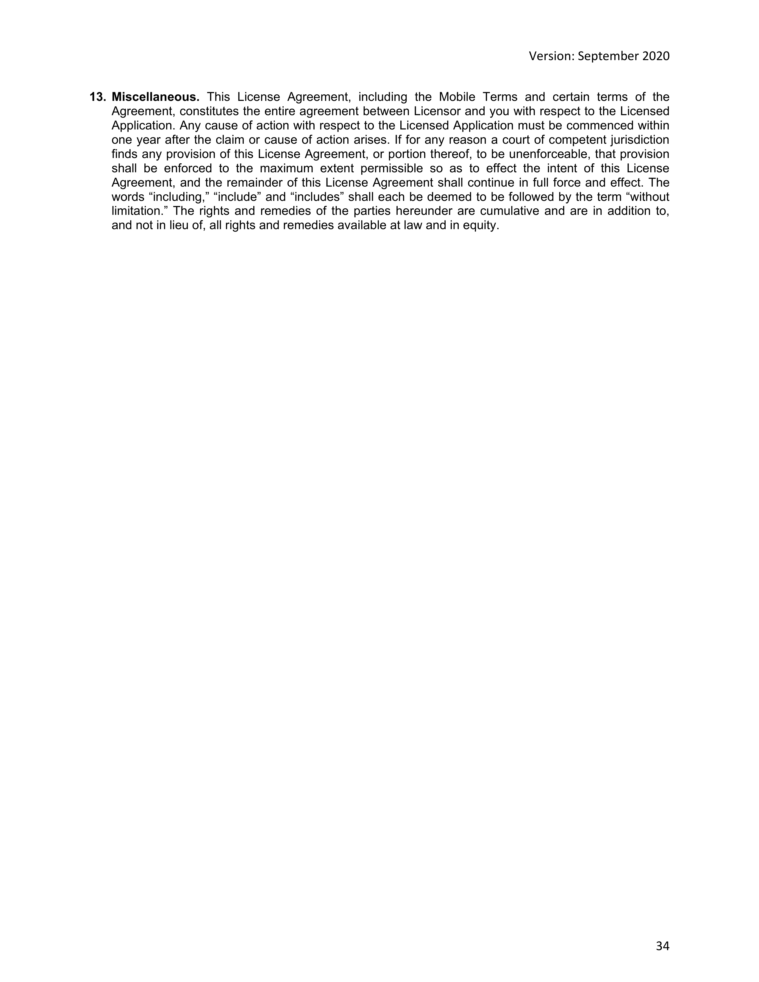 Morgan Stanley Online Services Agreement — page 34