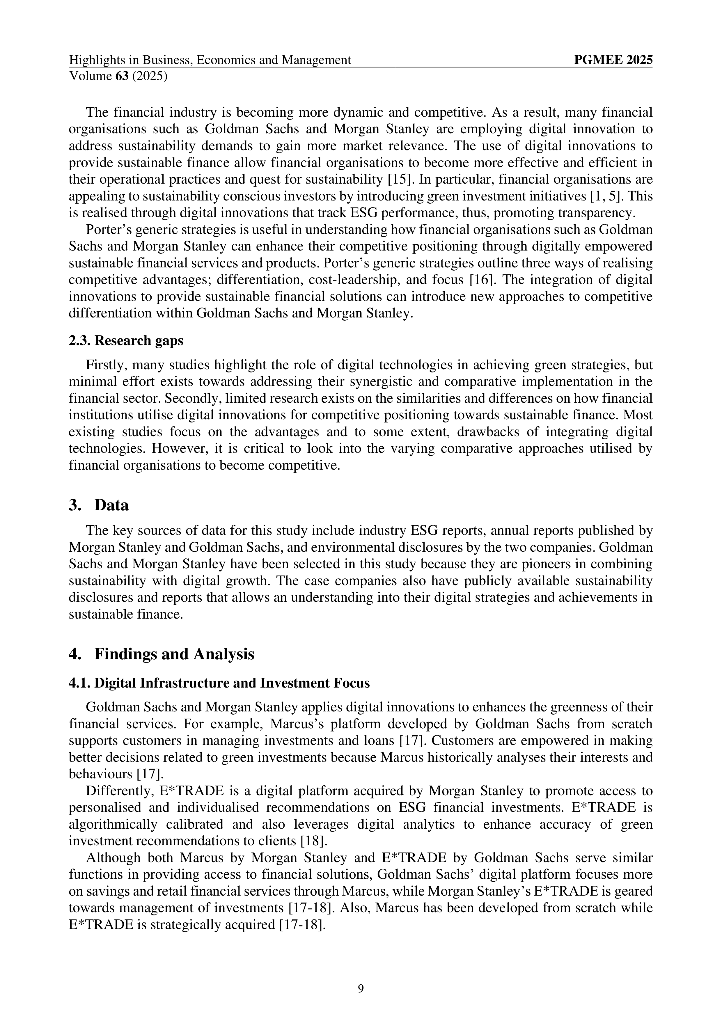 Morgan Stanley Sustainability Report — page 3