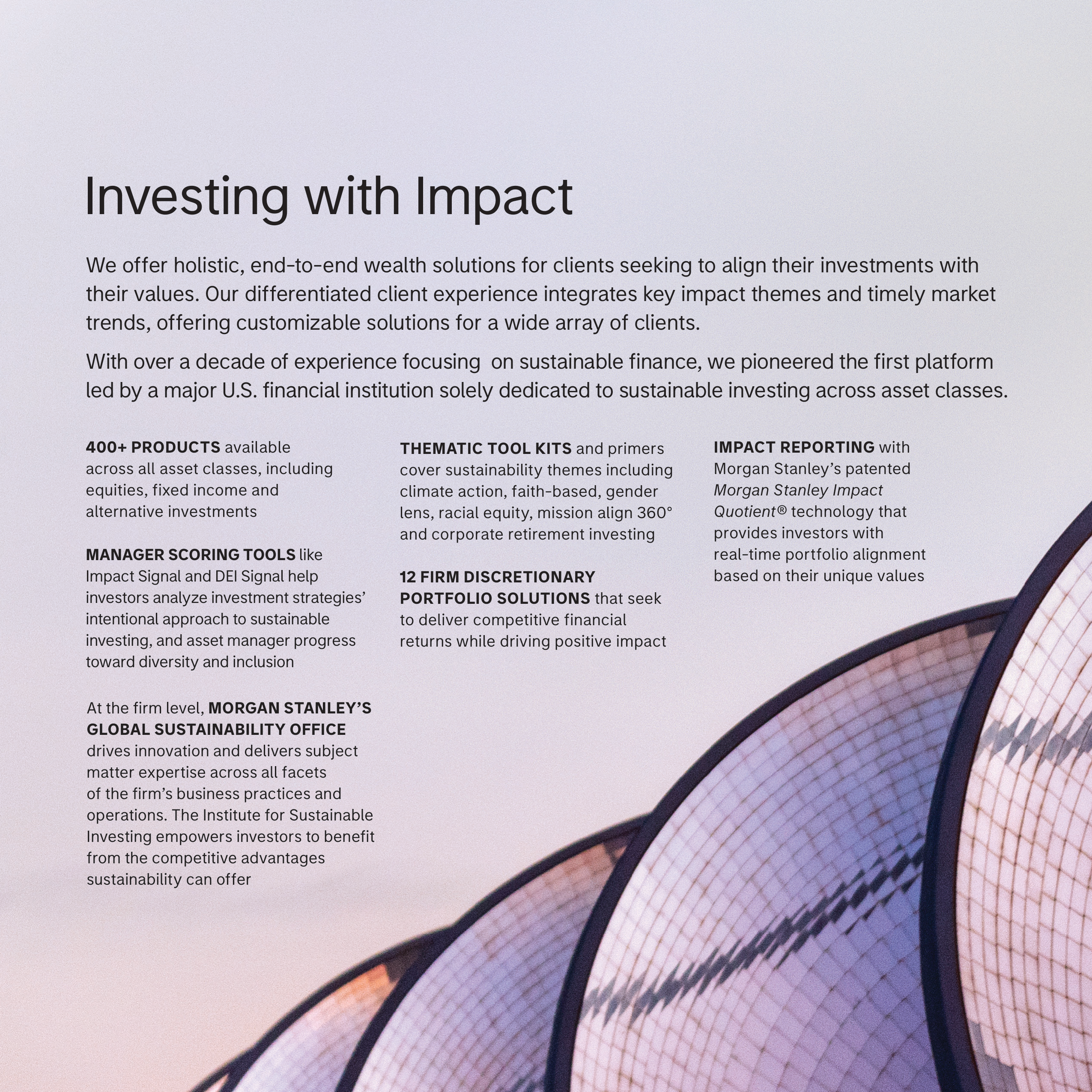 Morgan Stanley Wealth Management Brochure — page 22