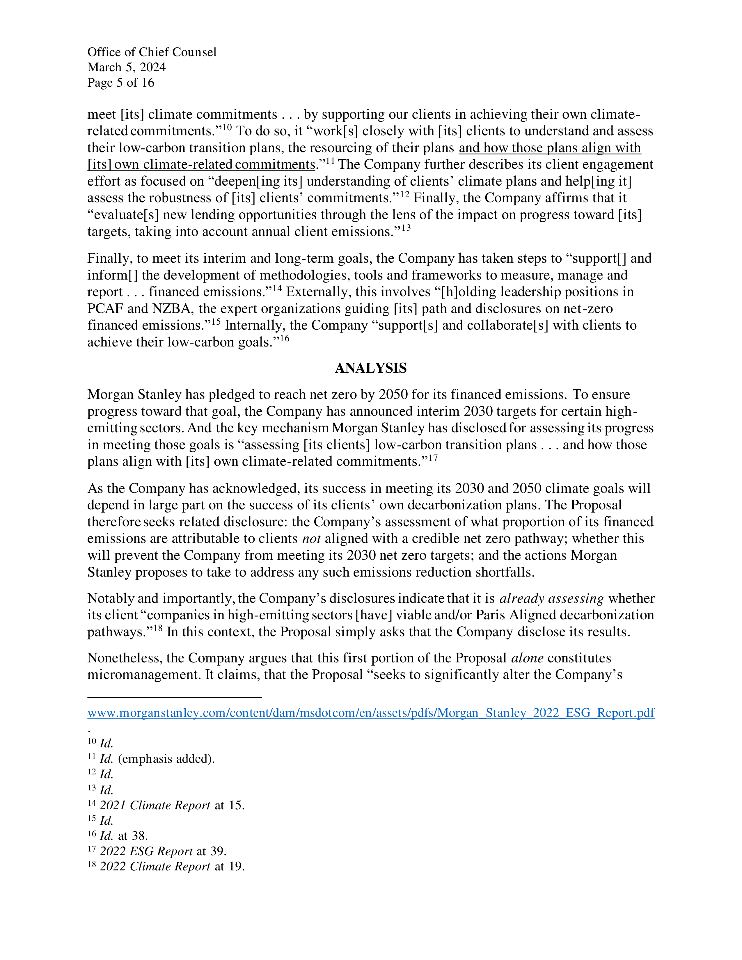 Morgan Stanley Proposal  — page 19