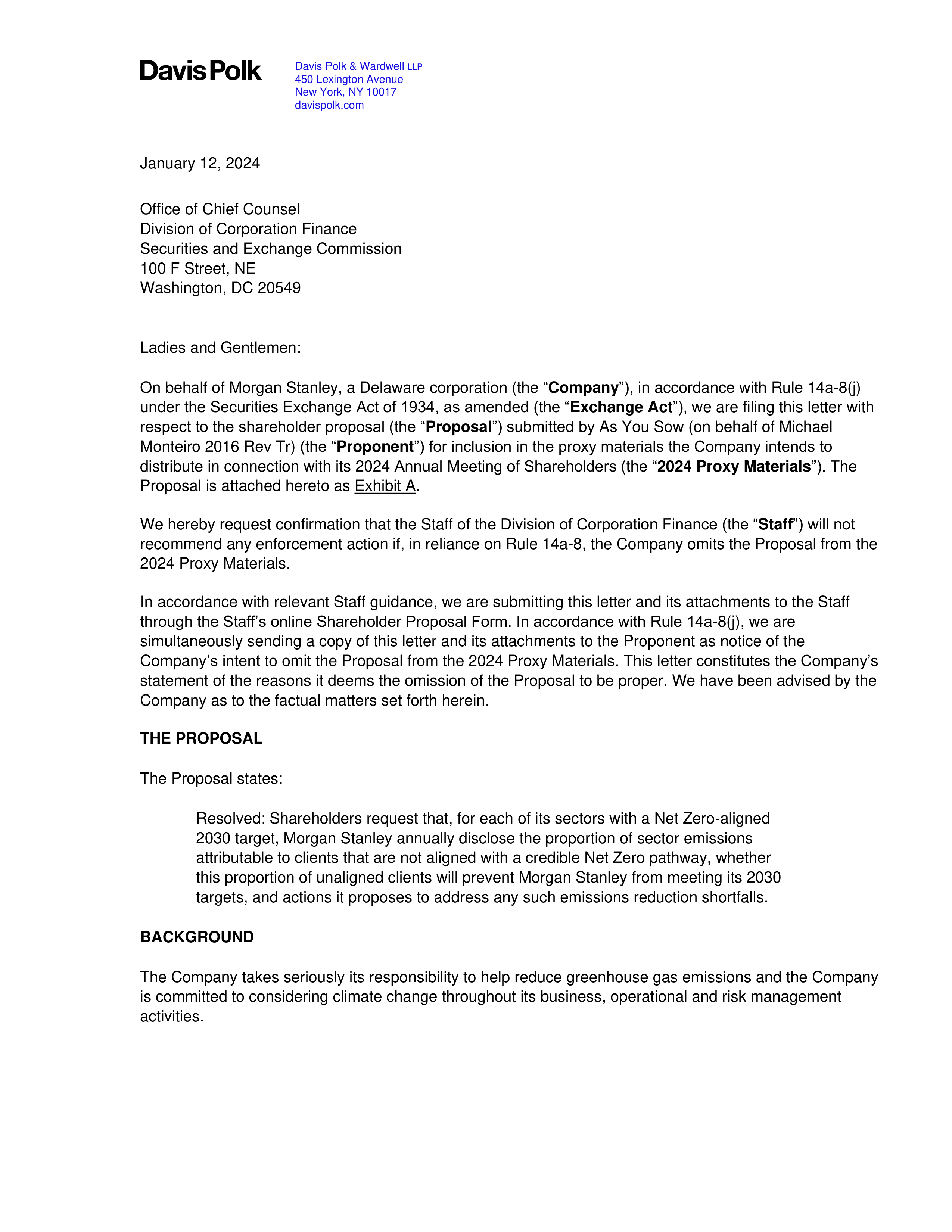 Morgan Stanley Proposal  — page 2