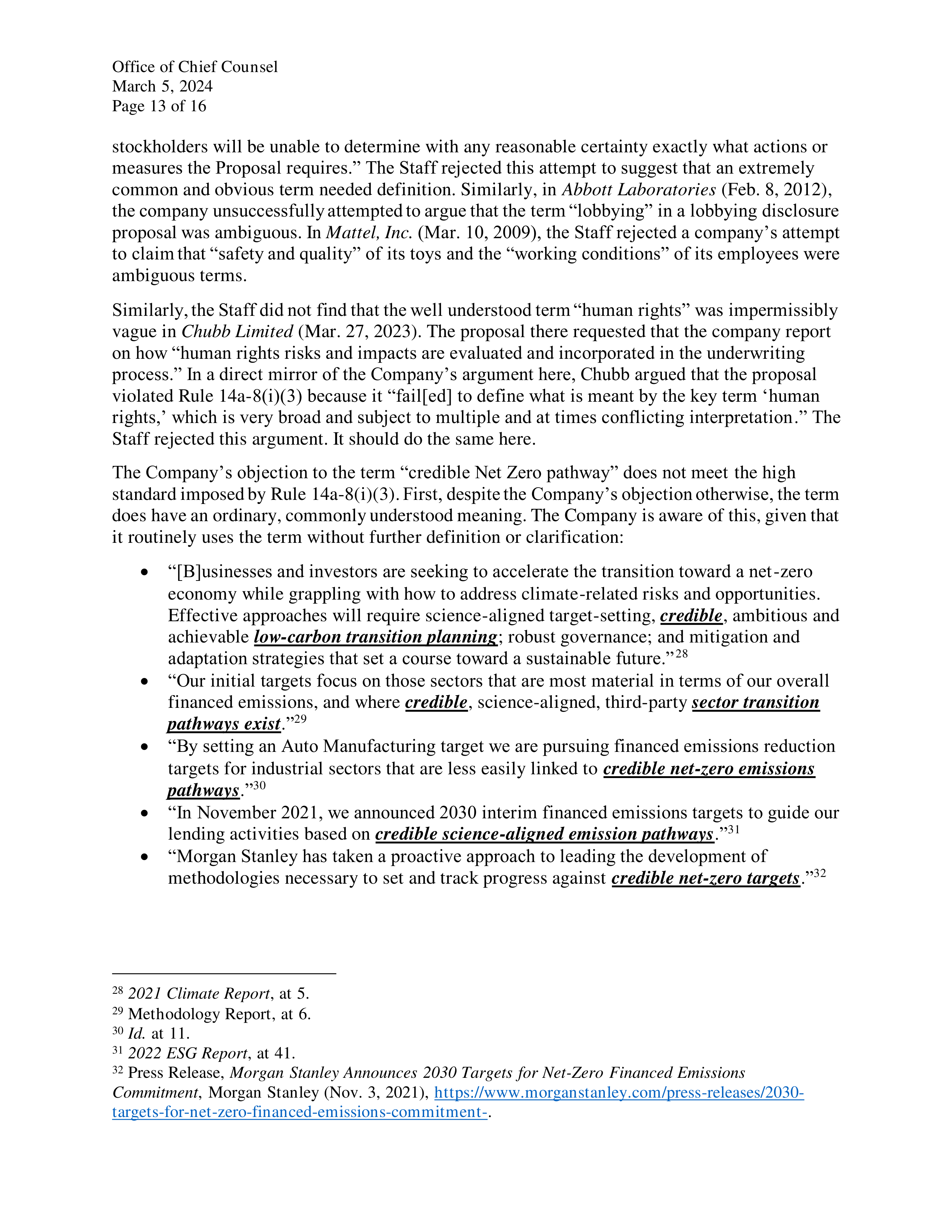 Morgan Stanley Proposal  — page 27