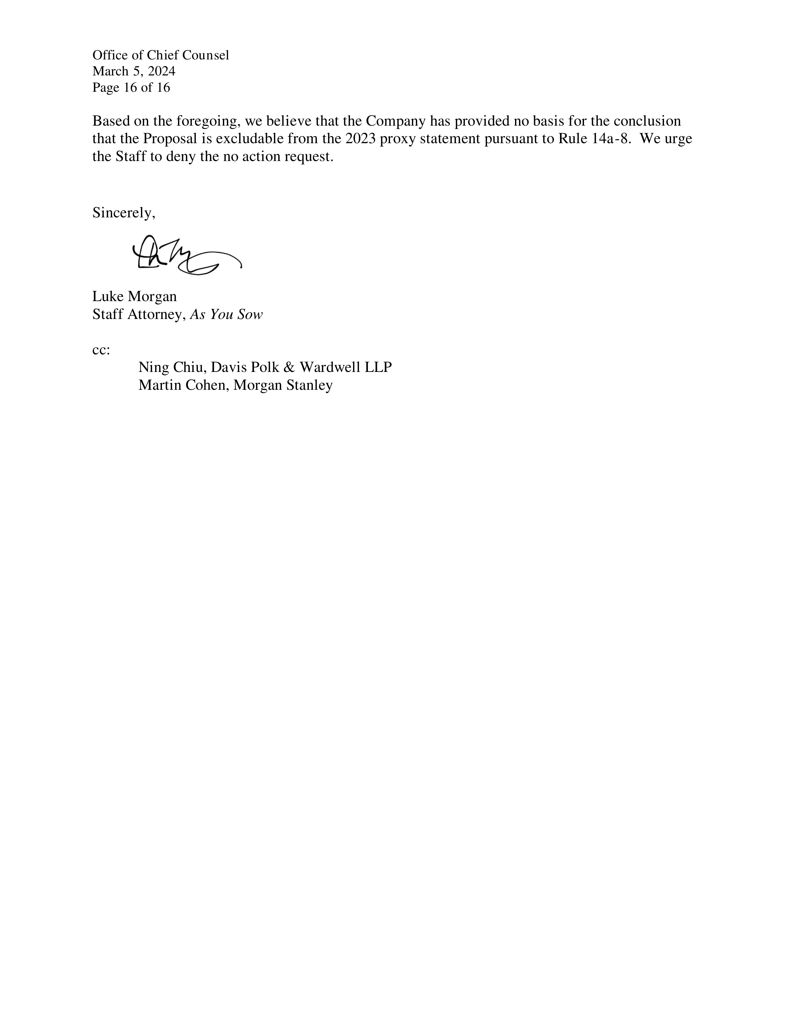 Morgan Stanley Proposal  — page 30