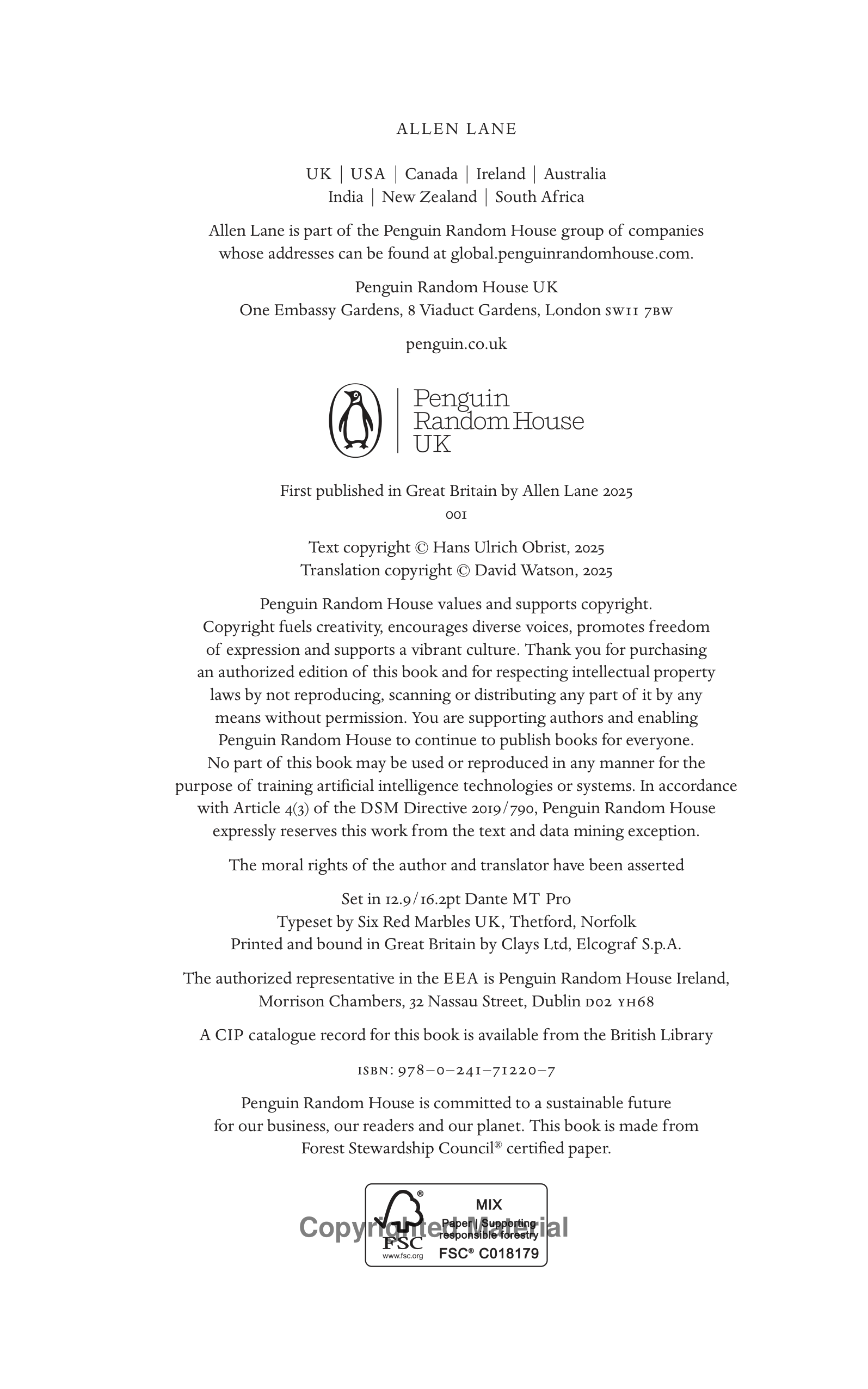 Museum Curators Hans Ulrich Obrist Life in Progress Biography — page 5
