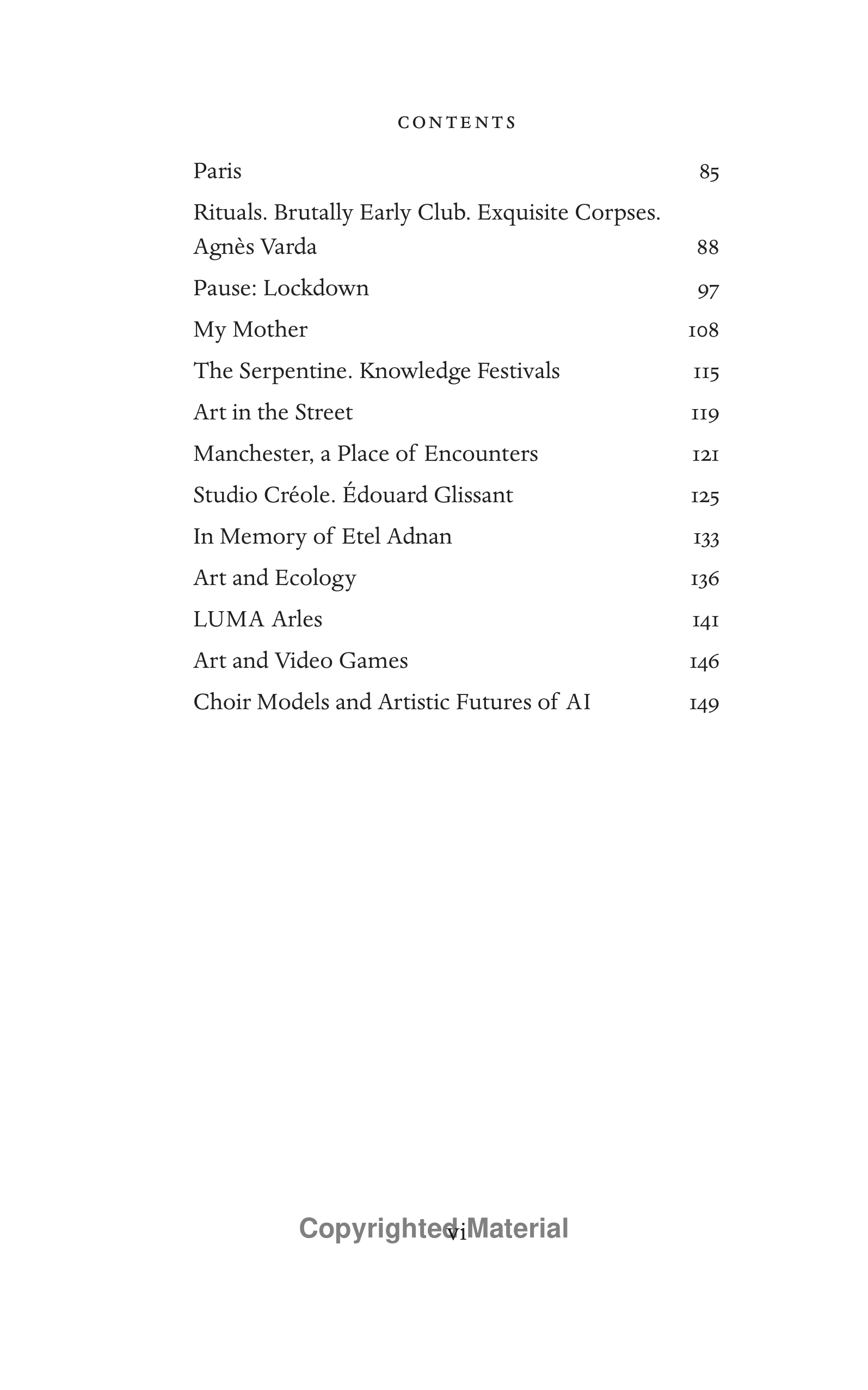 Museum Curators Hans Ulrich Obrist Life in Progress Biography — page 7