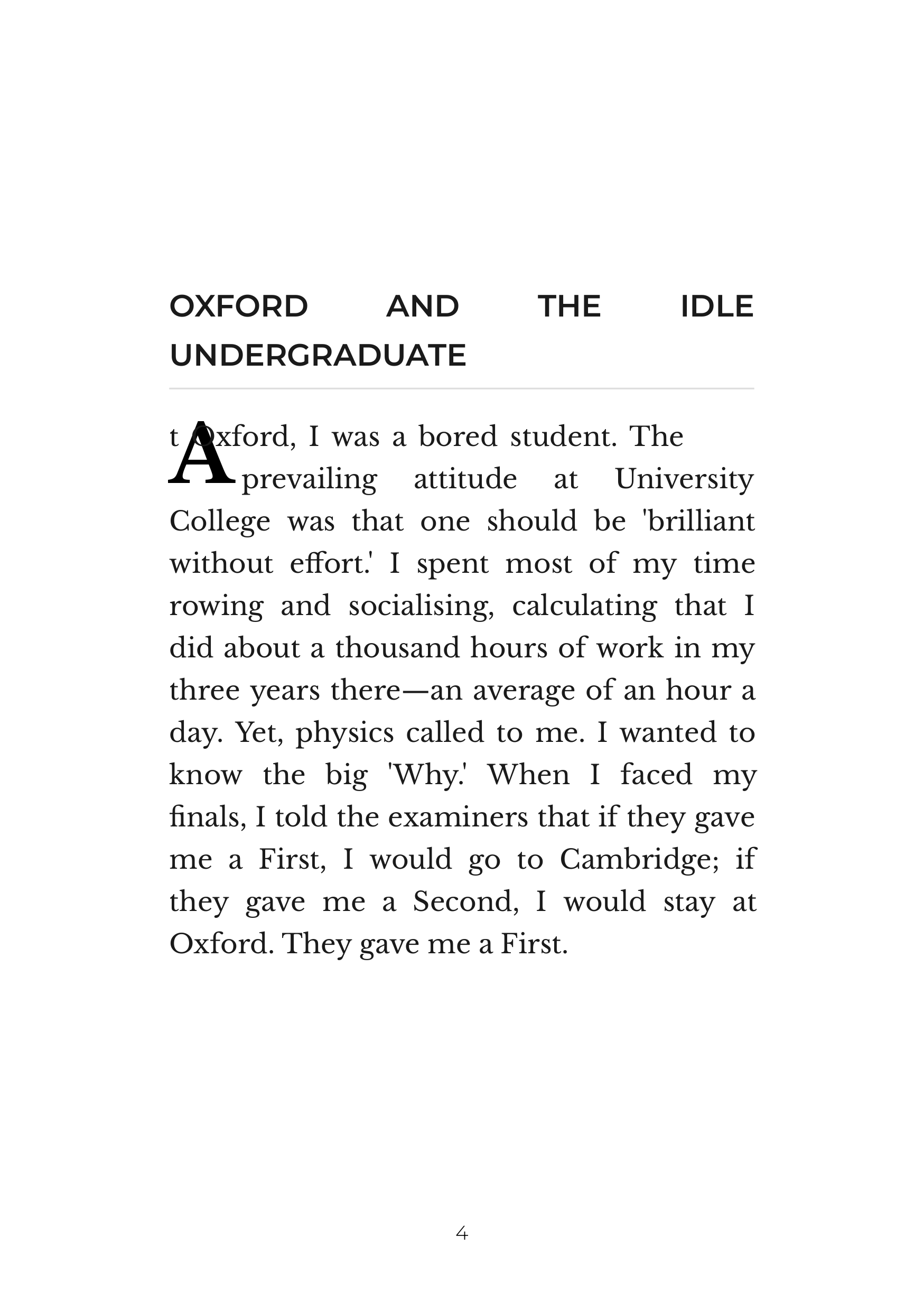 My Brief History by Stephen Hawking Physicist and Cosmologist Autobiography — page 4