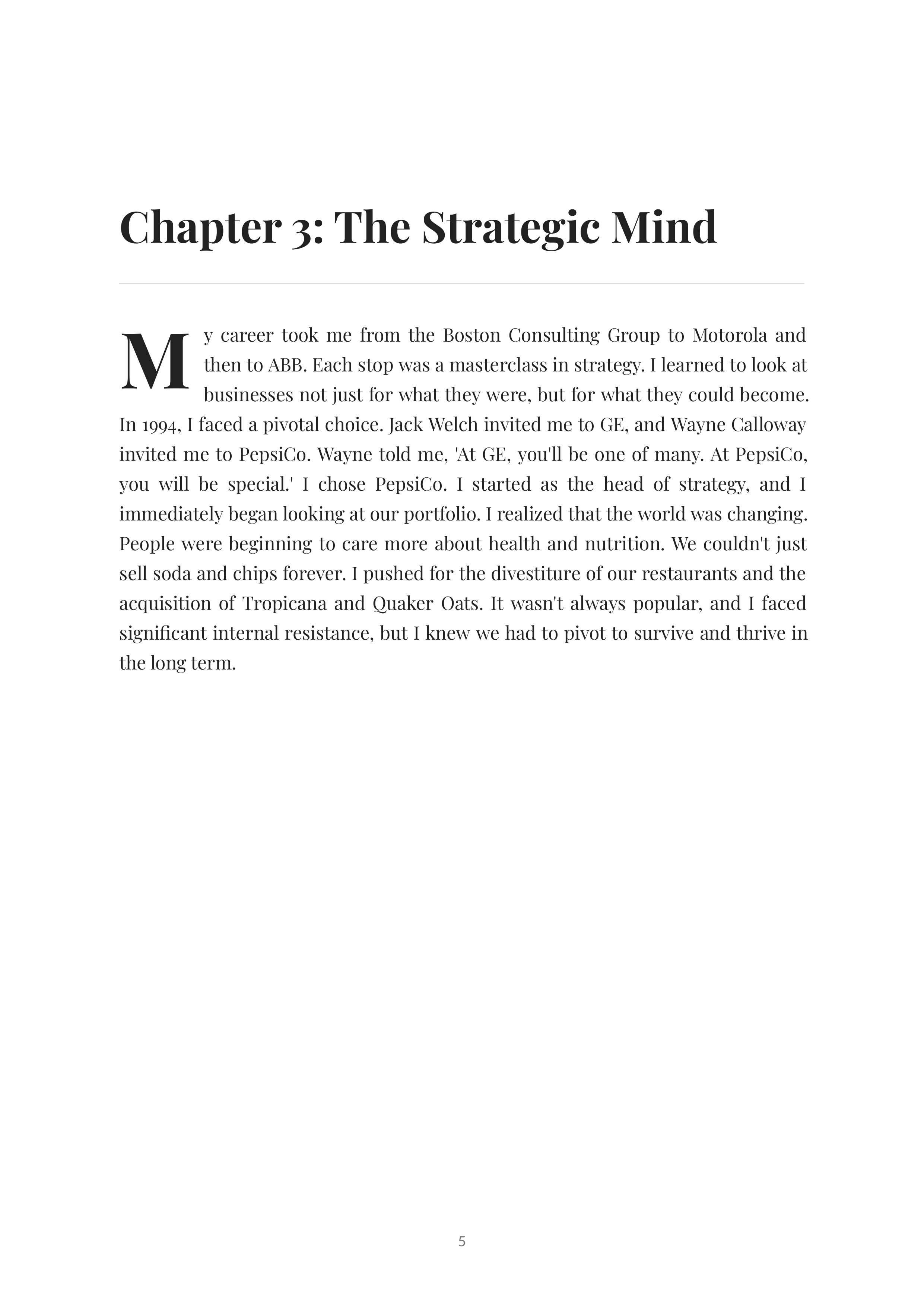 My Life in Full by Indra Nooyi PepsiCo CEO Autobiography — page 5