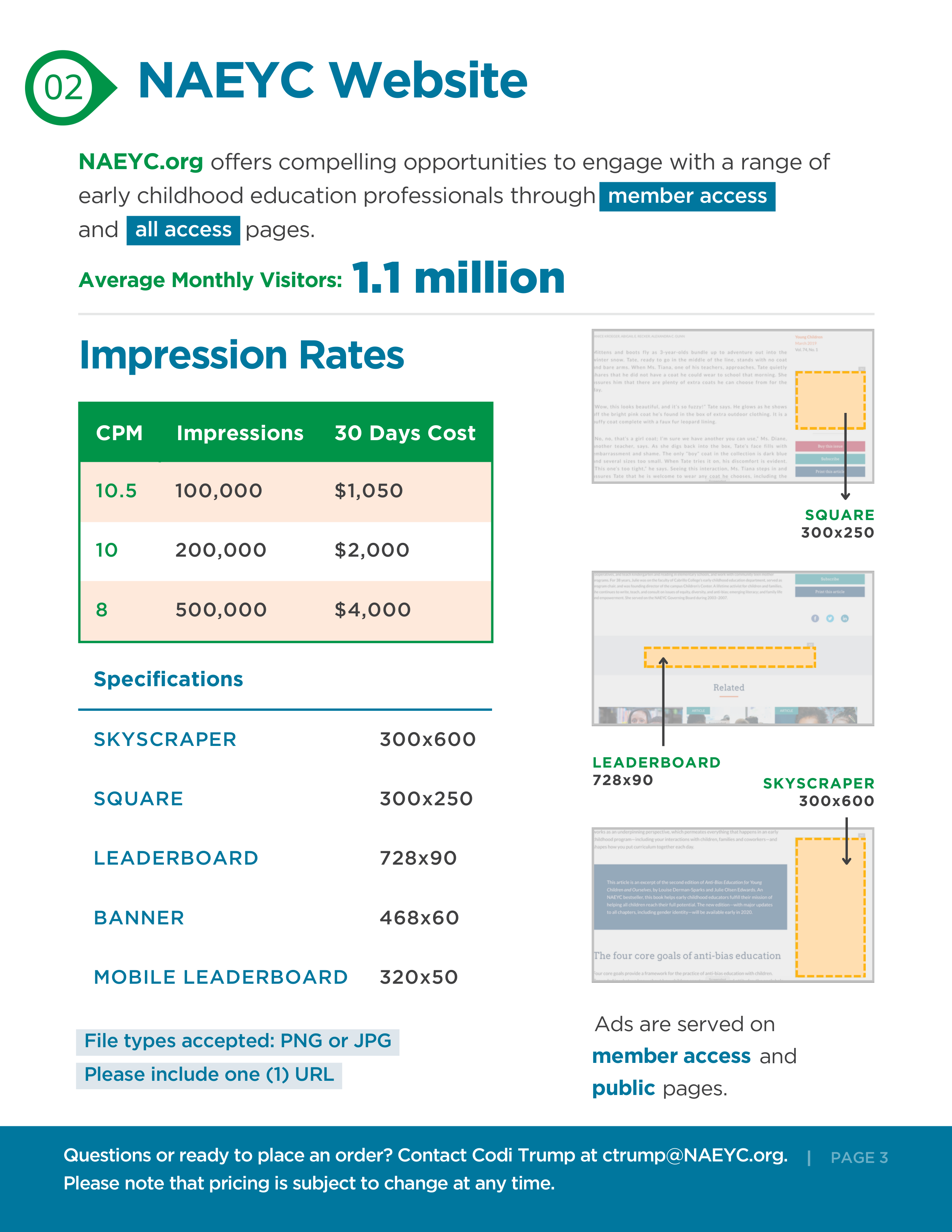 NAEYC Advertising Media Kit — page 3