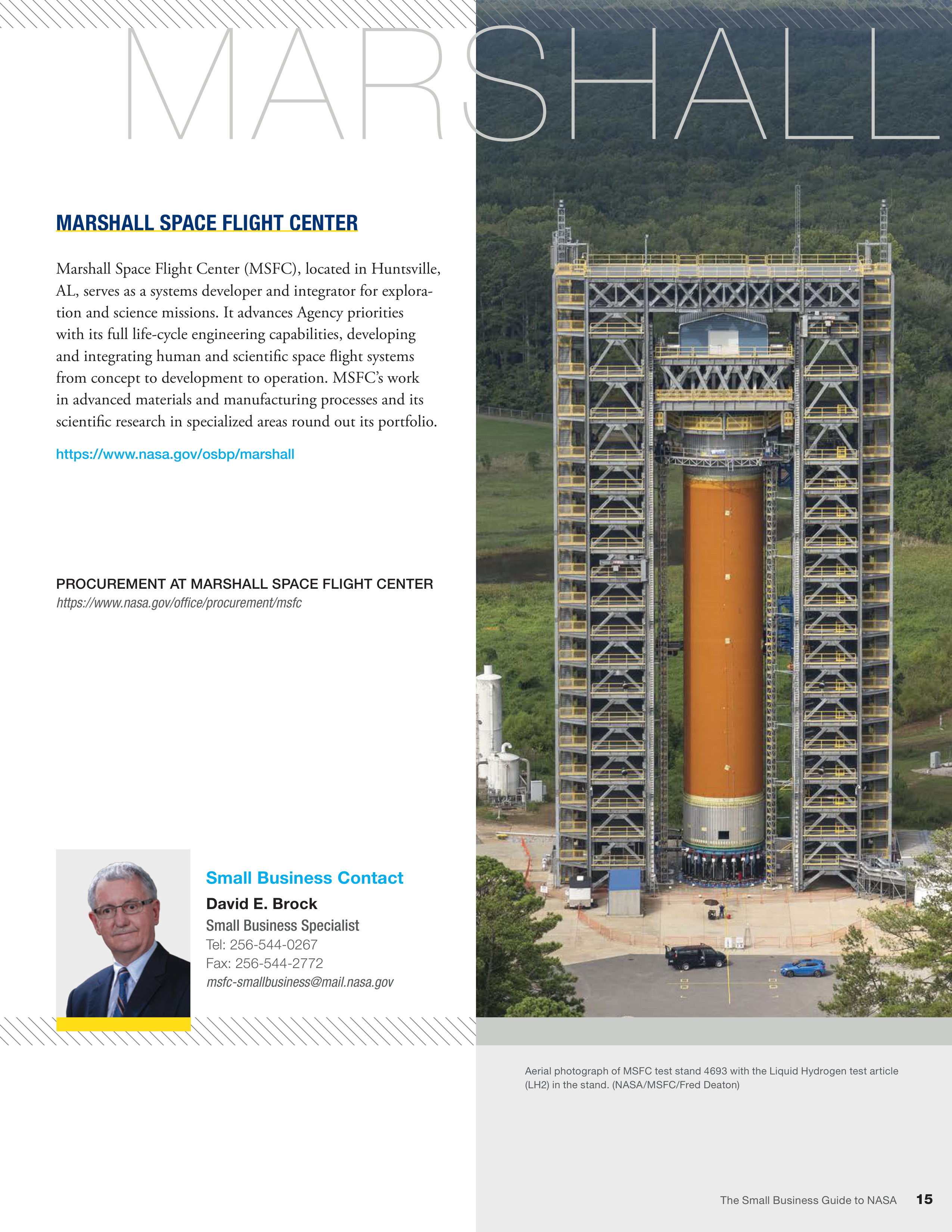 NASA The Small Business Guide to NASA — page 15