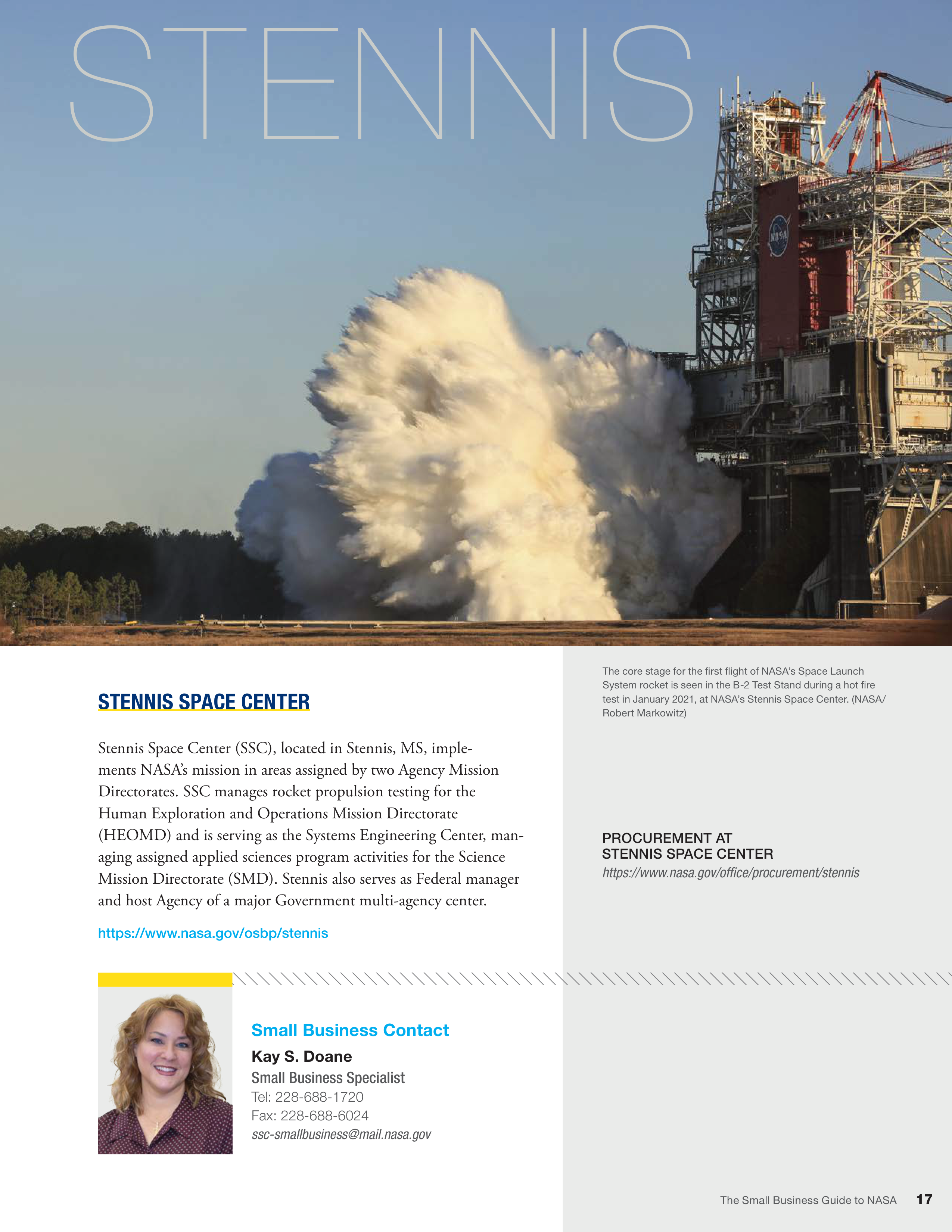 NASA The Small Business Guide to NASA — page 17