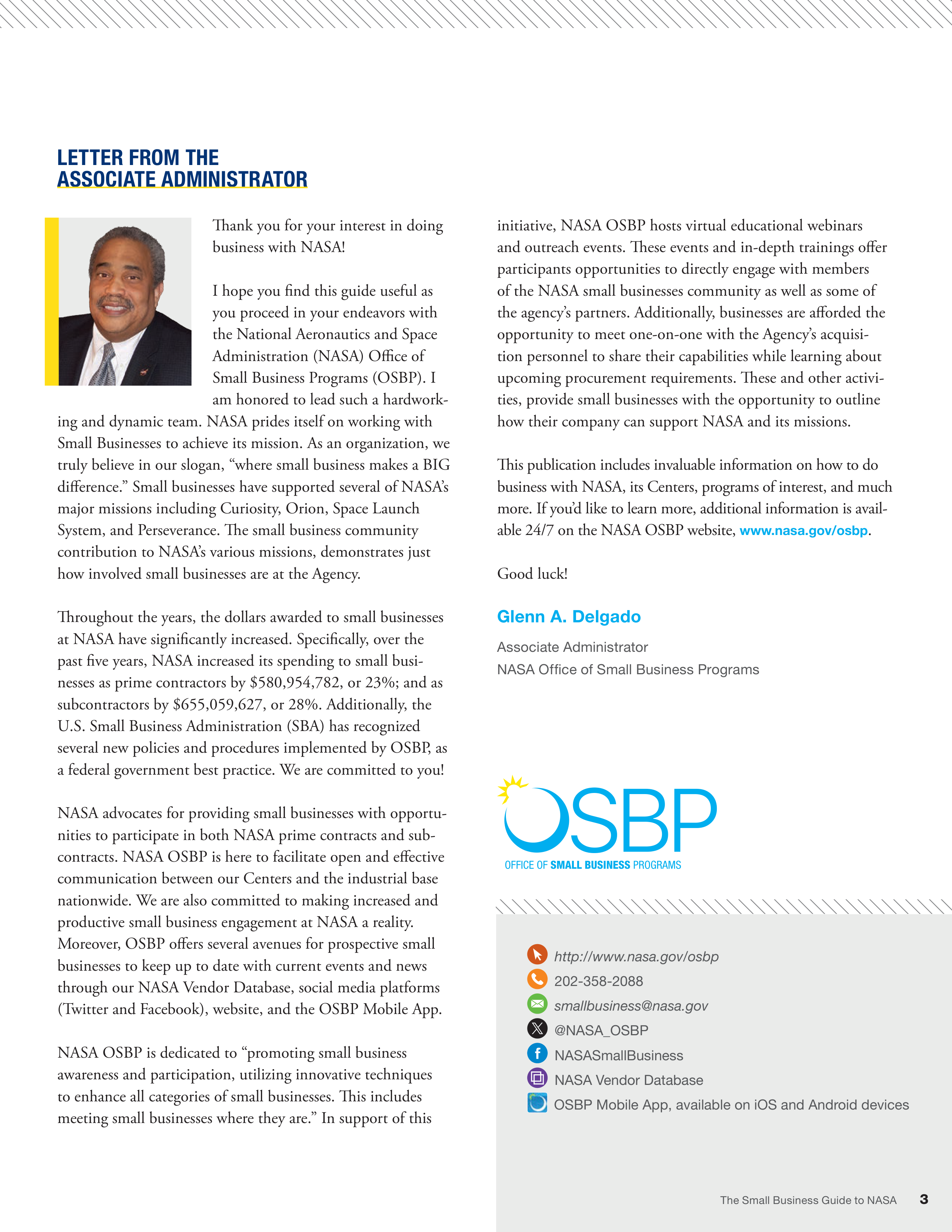 NASA The Small Business Guide to NASA — page 3